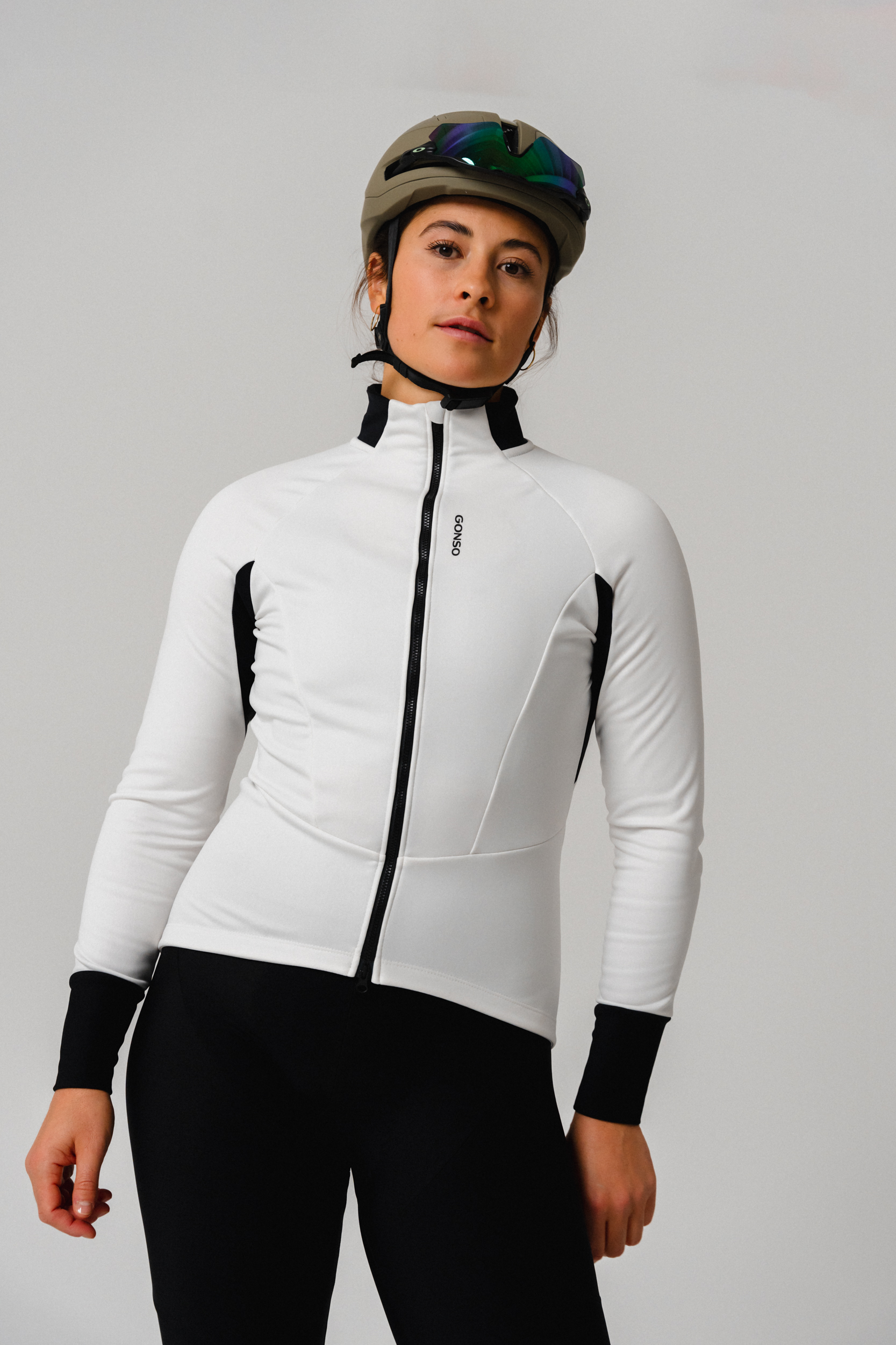 ROAD JACKET SOFTSHELL 2 W Langarm, Helm, Person, Schutzhelm, Gesicht