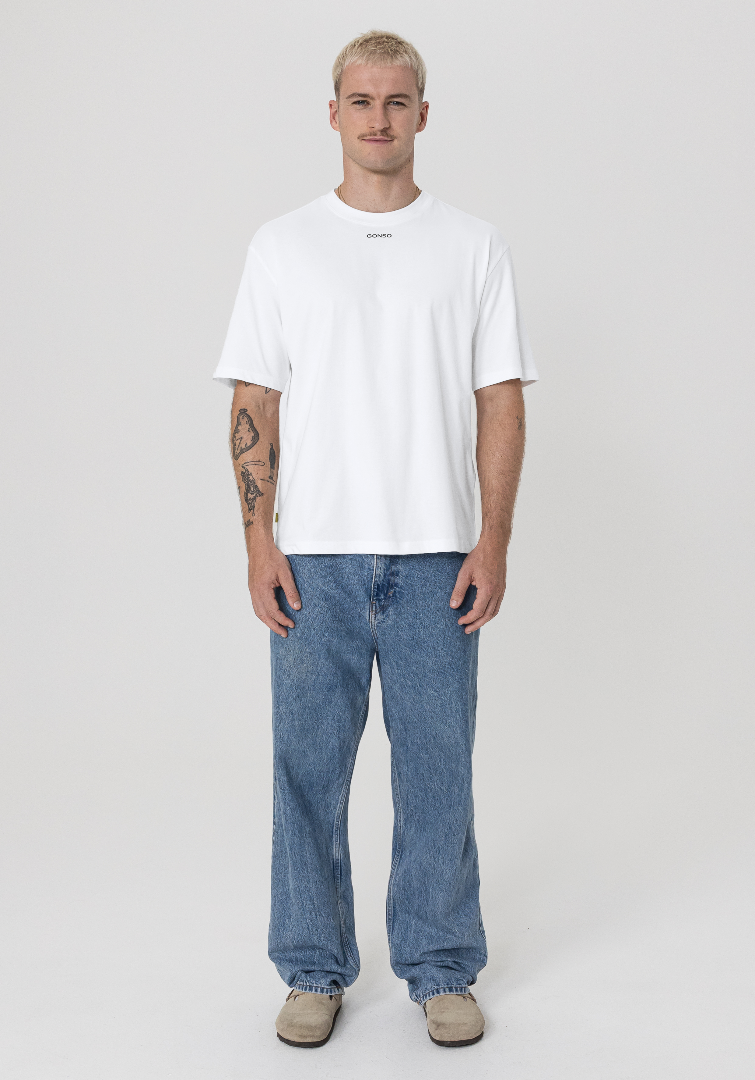 weißes T-Shirt, Kurzarmshirt, leichte Baumwolle, unisiefer, Basic-Top, T-Shirt, Weiß, Kurzarm, Rundhals, Basic-Shirt, T-Shirt, Weiß, Kurzarm, Rundhals, Casual