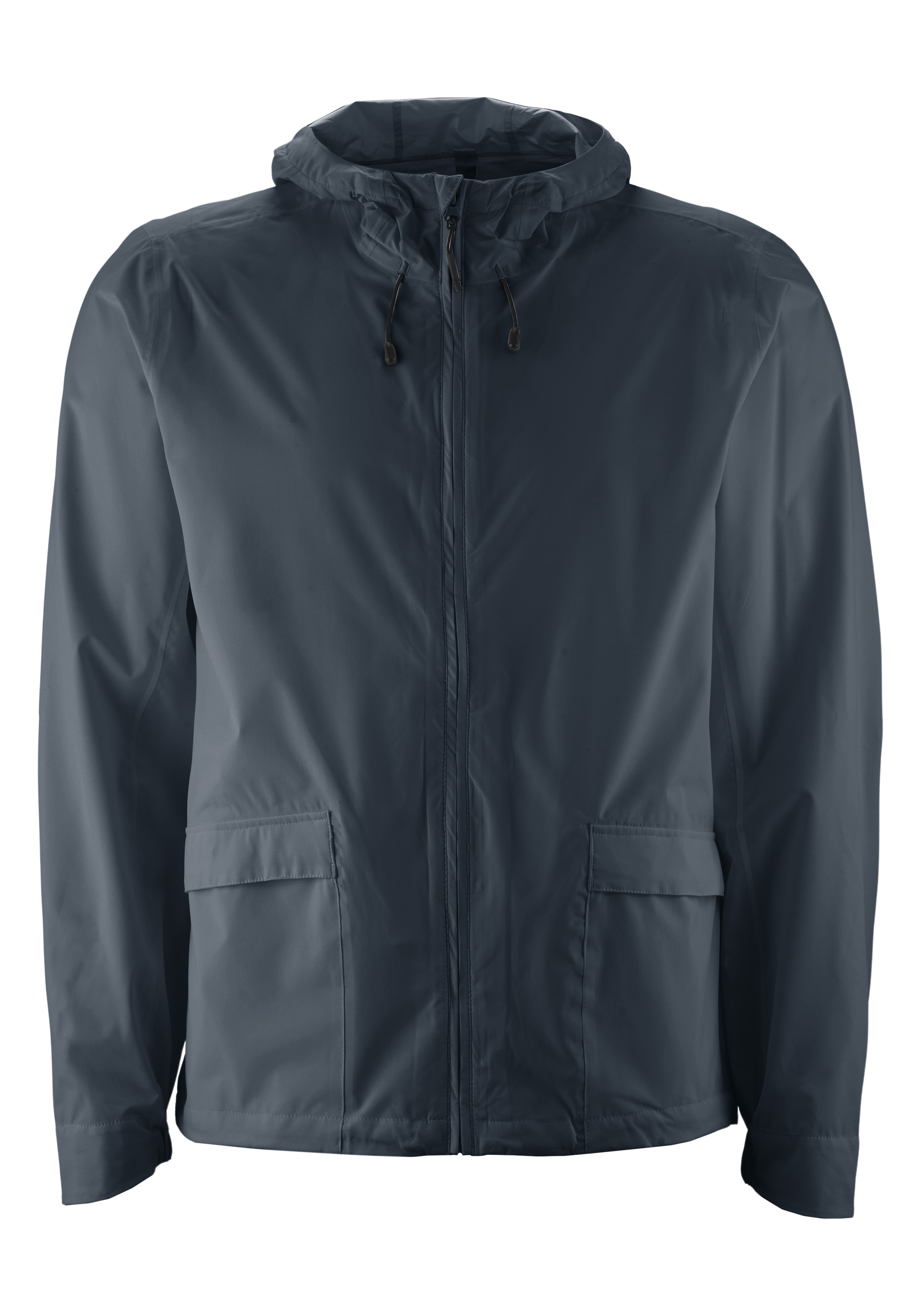 Essential Rain Jacket Hoodie jacket, Windbreaker, Front zipper, Drawstring hood, Pockets