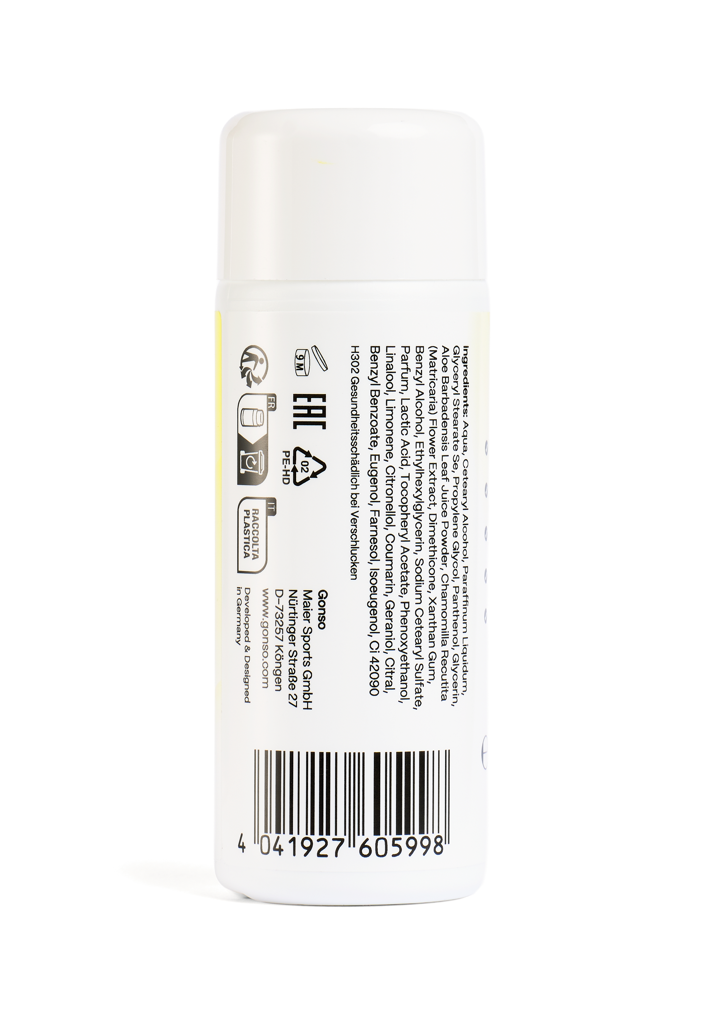 Deo, Roller, Stift, Inhaltsstoffe, Parfümfrei