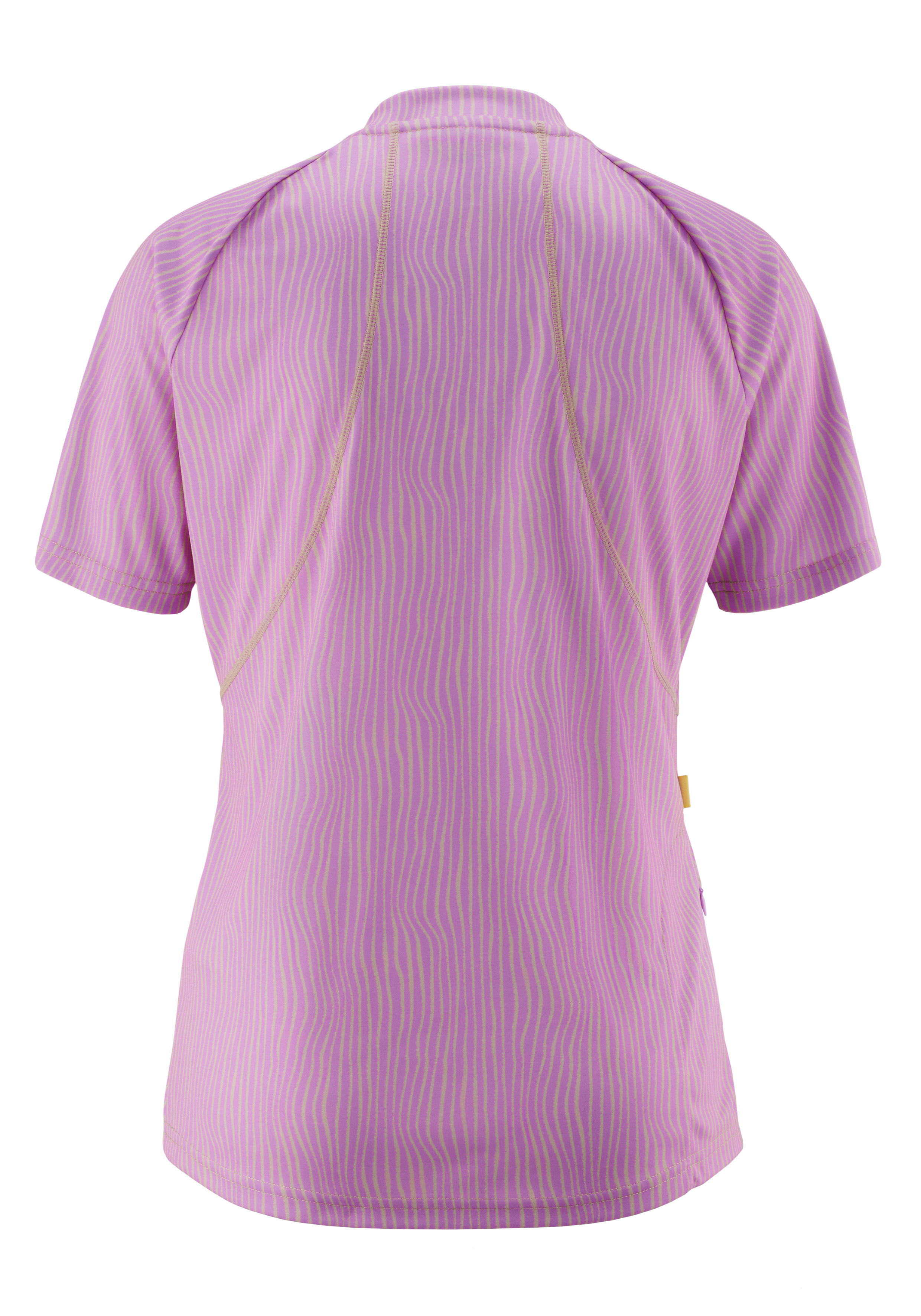 kurzerärmlig, rosa, gestreift, bluse, weich