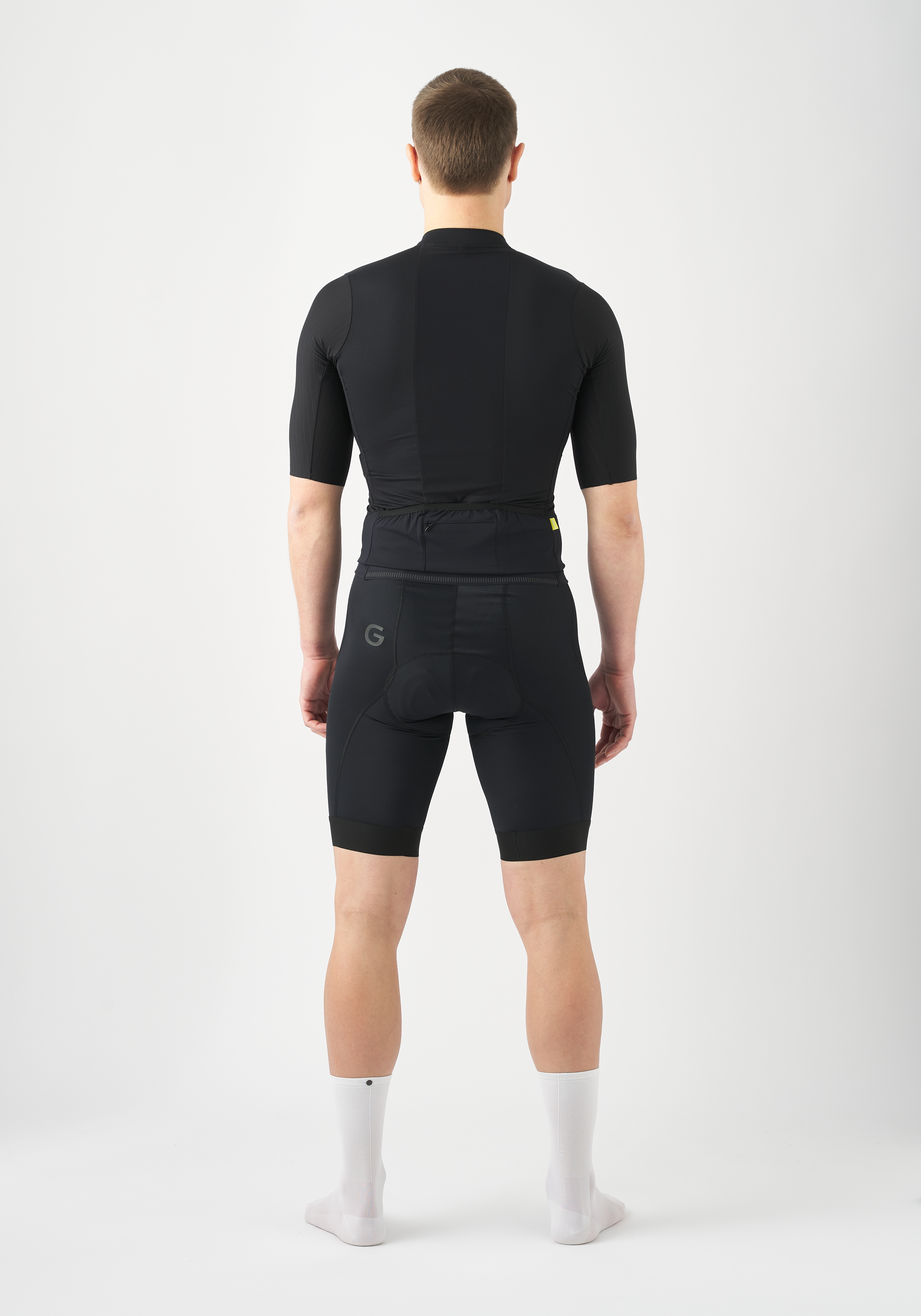 Radsporttrikot, Kurzarm, Schwarz, Radsporthose, Kompressionsshirt, Kurzarm-Trikot, Radsport, Cycling-Shorts, schwarz, kompressionsshirt