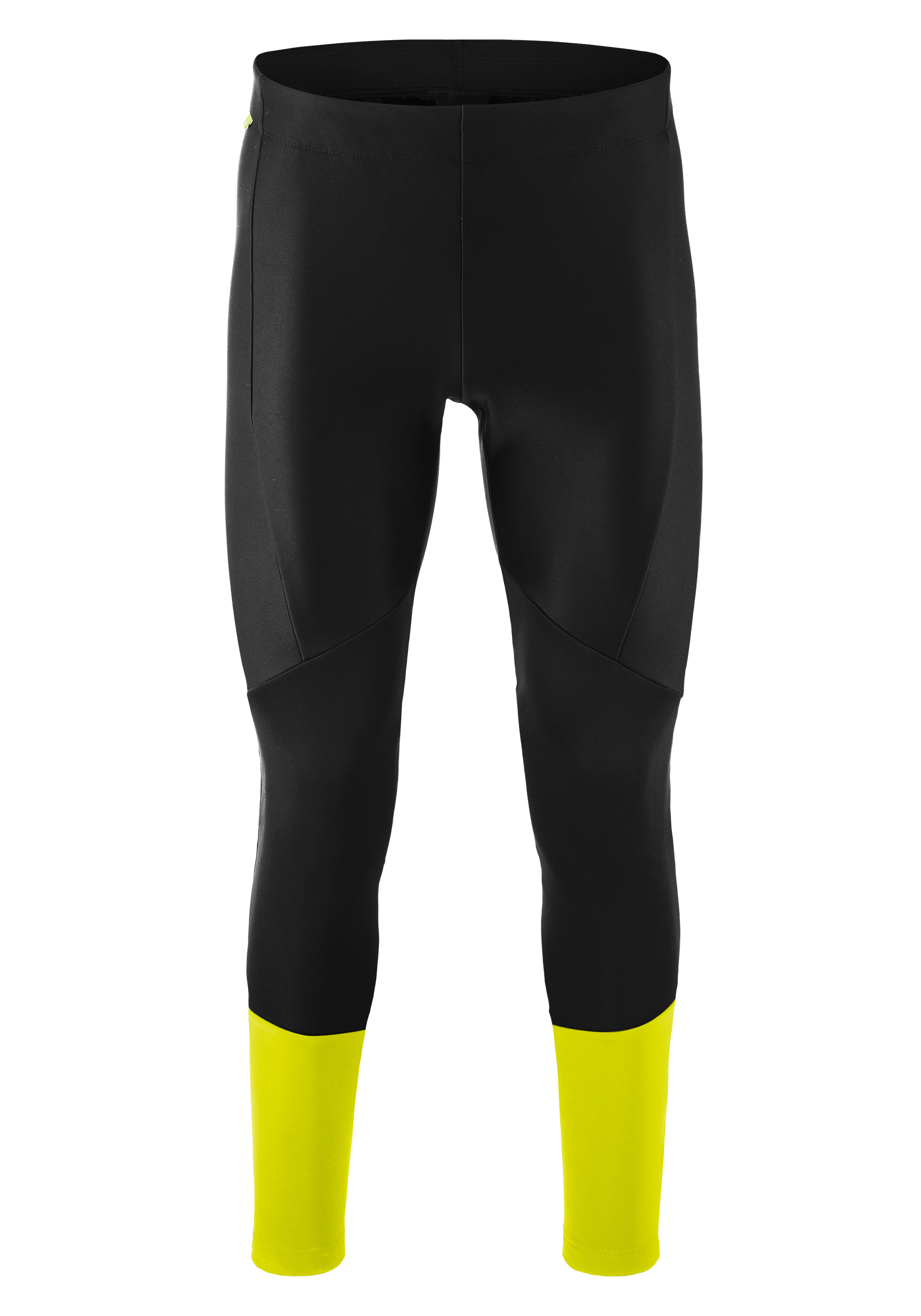 leggins, athletik, schwarz, neon-gelb, strumpfhose
