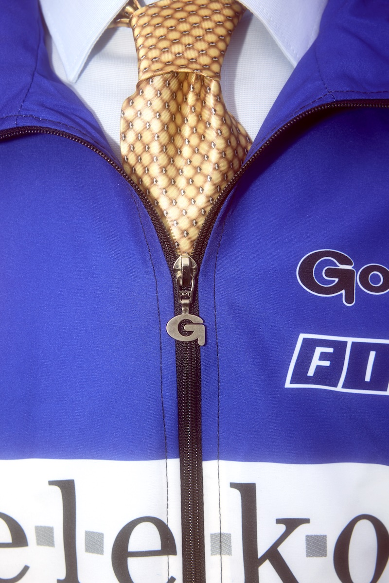 Krawatte, Blau, Reißverschluss, Zipper, Jacke