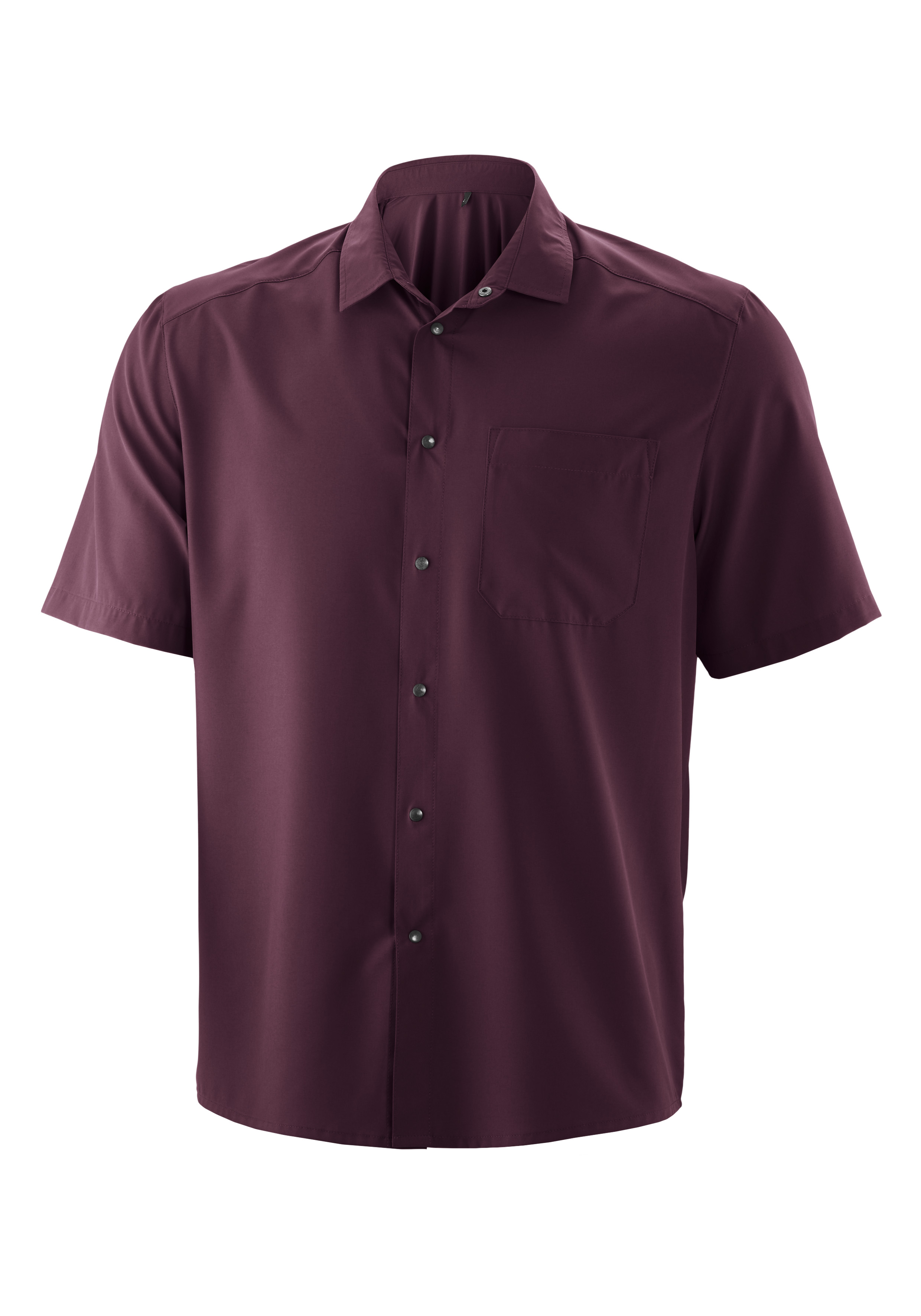 Kurzarmhemd, Hemd, Kragen, Knöpfe, Brusttasche