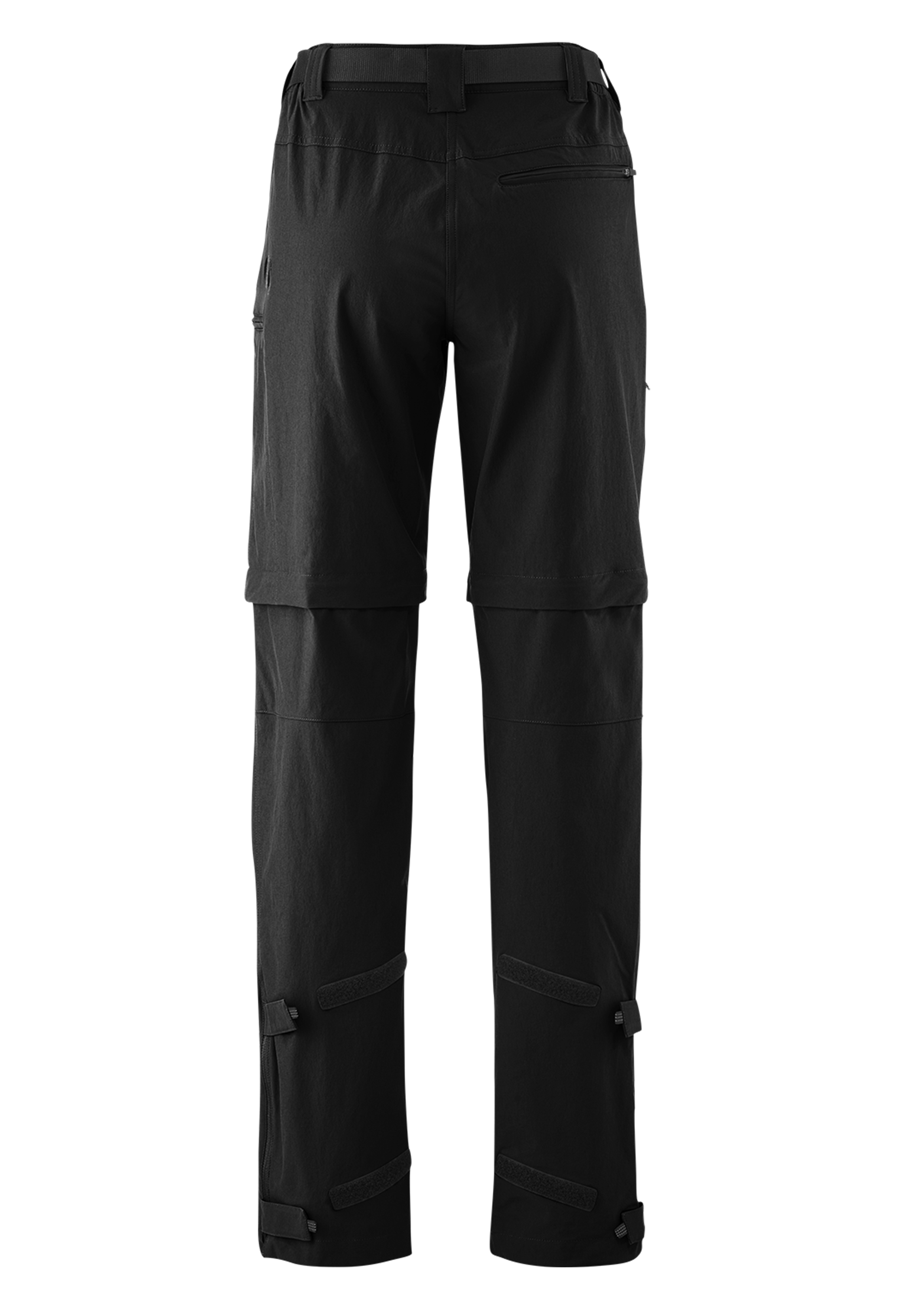 stretch pants, cargo pants, schwarz, schlanke Passform, Reißverschluss-Tasche, Hose, Schwarz, Outdoor, Berghose, Reißverschlusstasche