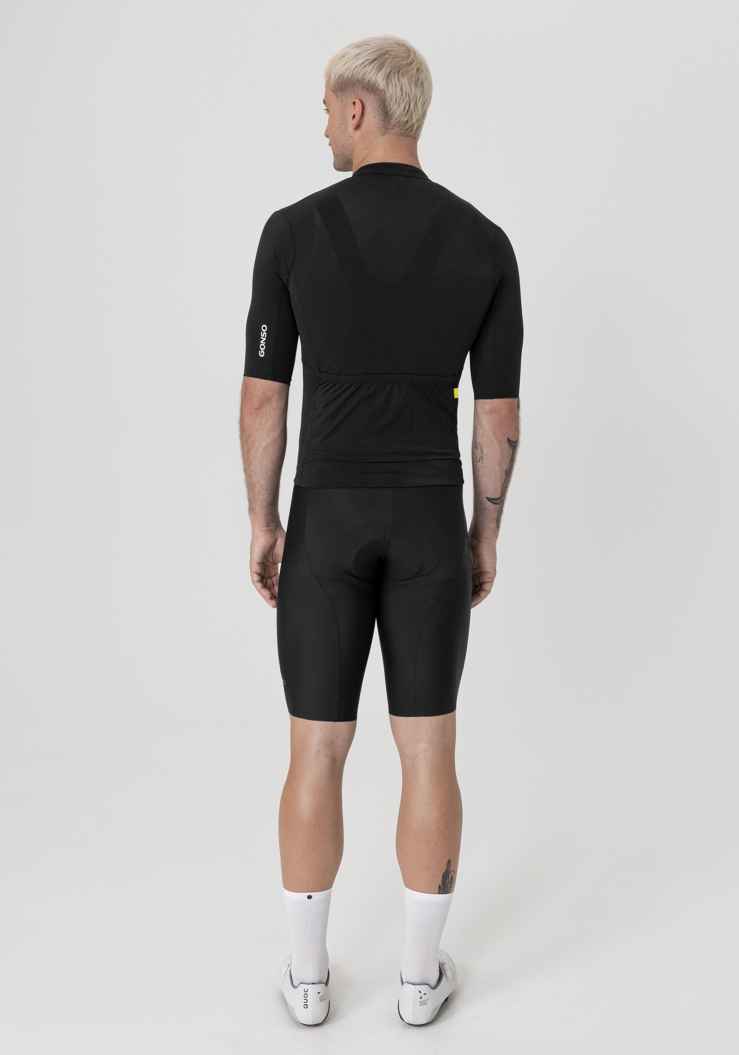 Road Jersey M Black Edition cycling, bib shorts, jersey back, black, shorts