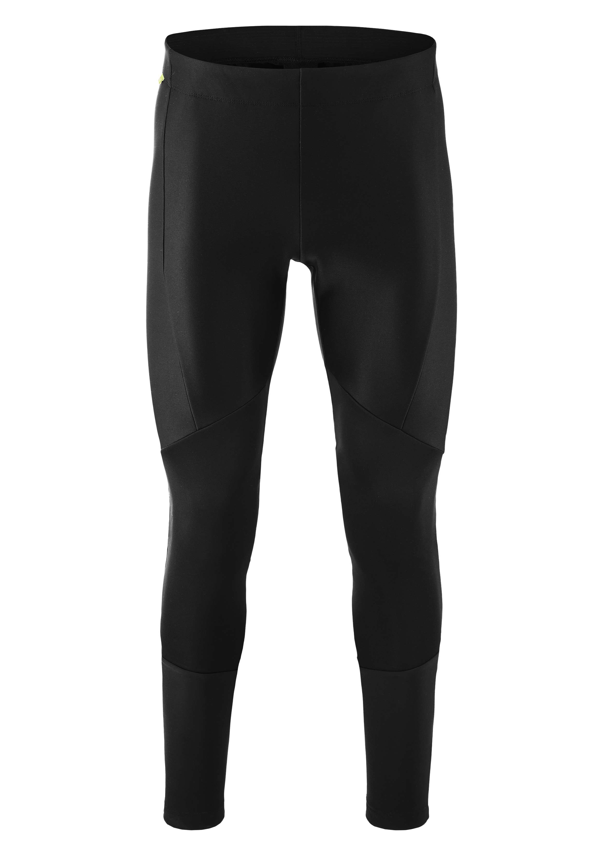 Essential Tight Softshell No Pad M tights, leggings, black, anatomy seam, knee-high