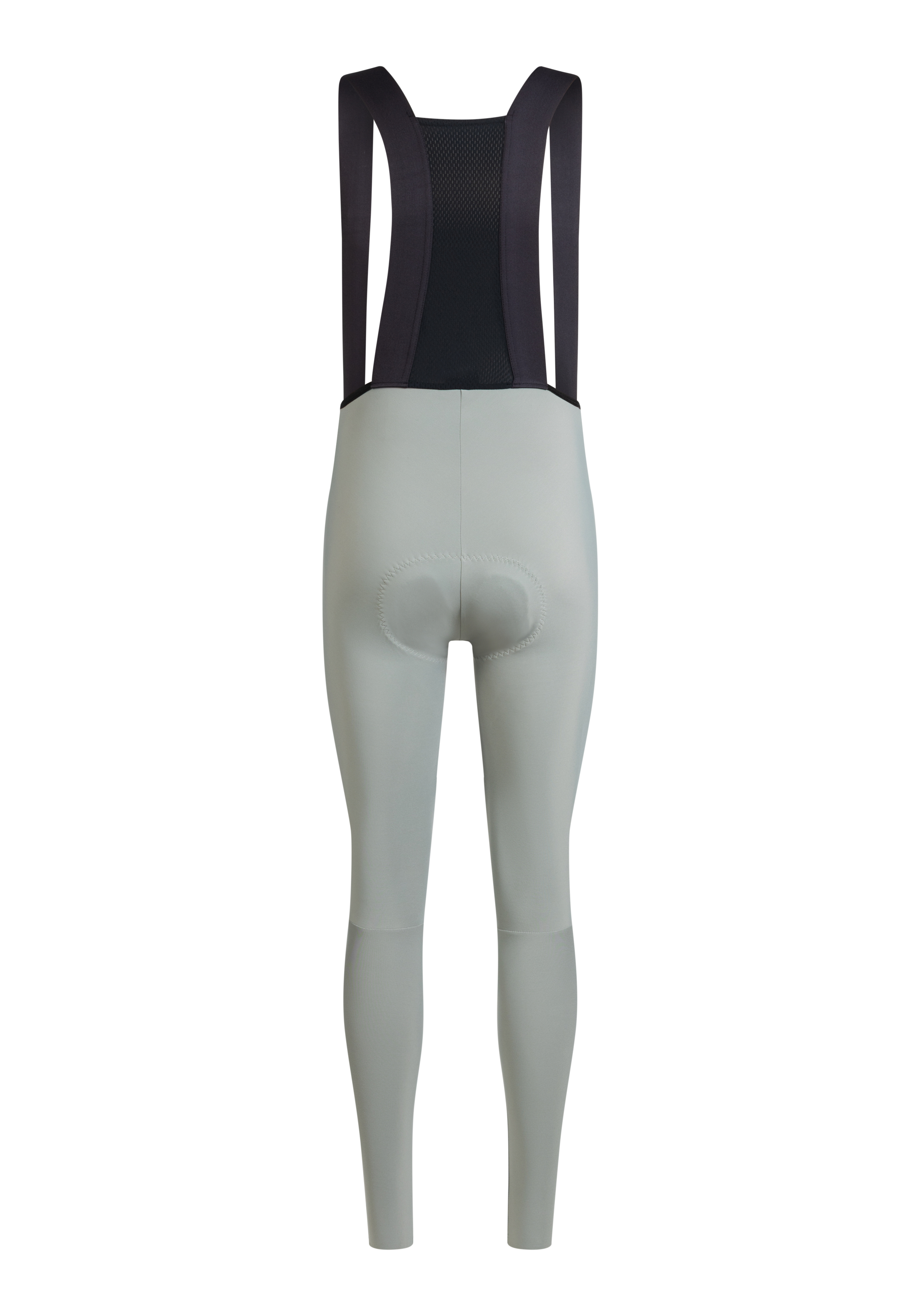 Essential Bib Tight Thermal M Radhose, Trägerhose, Sitzpolster, Hellgrau, Mesh-Einsatz