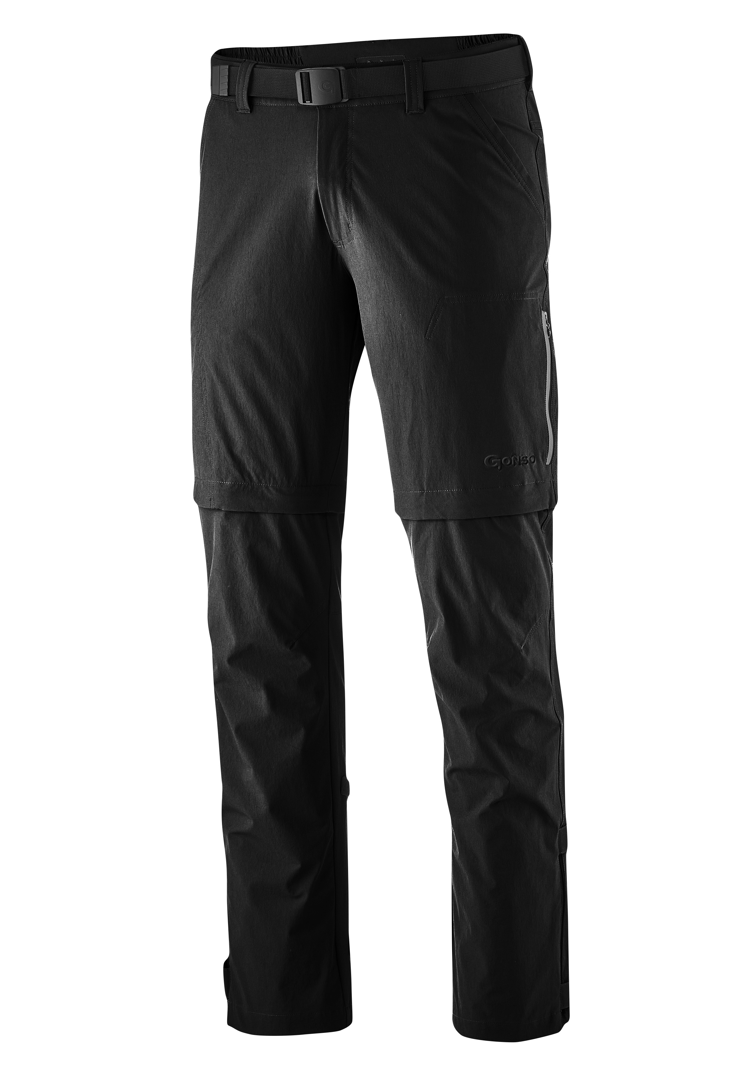 Portland Bekleidung, Hosen, Kurze Hosen, Bekleidung, Hosen, Kurze Hosen, Bekleidung, Hosen, Kurze Hosen, Hose, Outdoorhose, Gürtel, Reißverschluss, Schwarz
