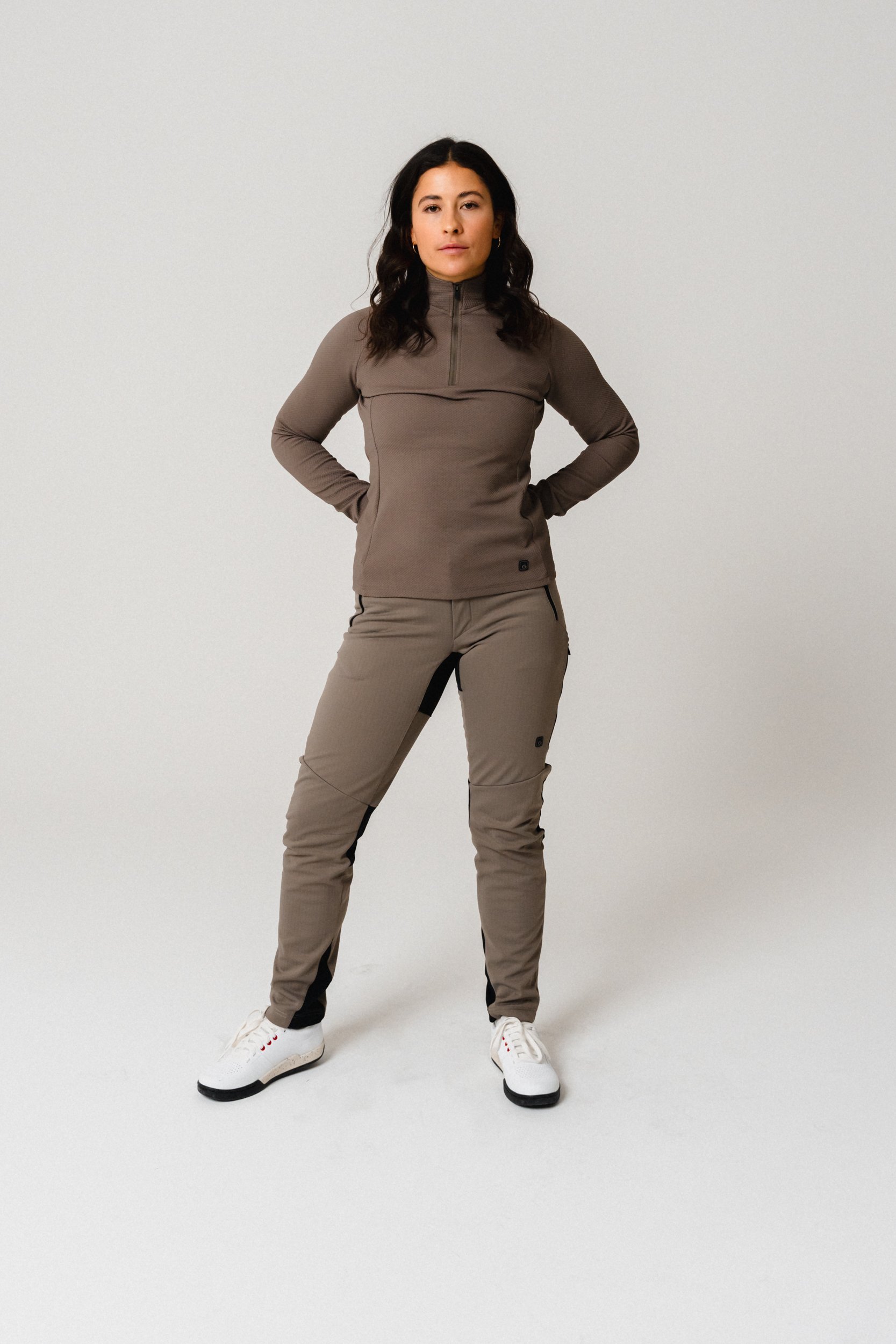 Langarm, Hosen, Erwachsener, Person, Frau