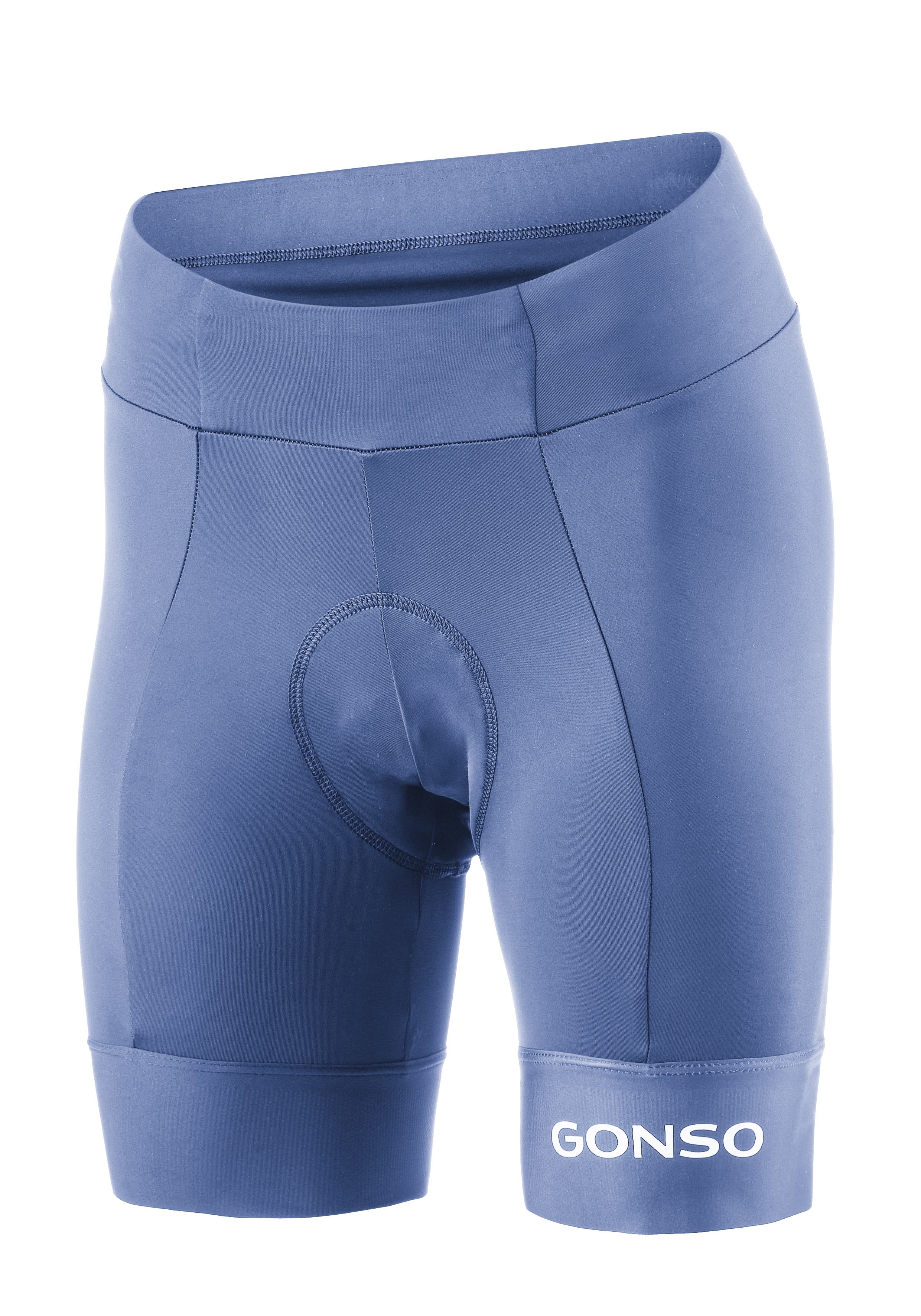 Fahrradshorts, Gepolsterte Shorts, Spandex, Blau, Gonso Marke
