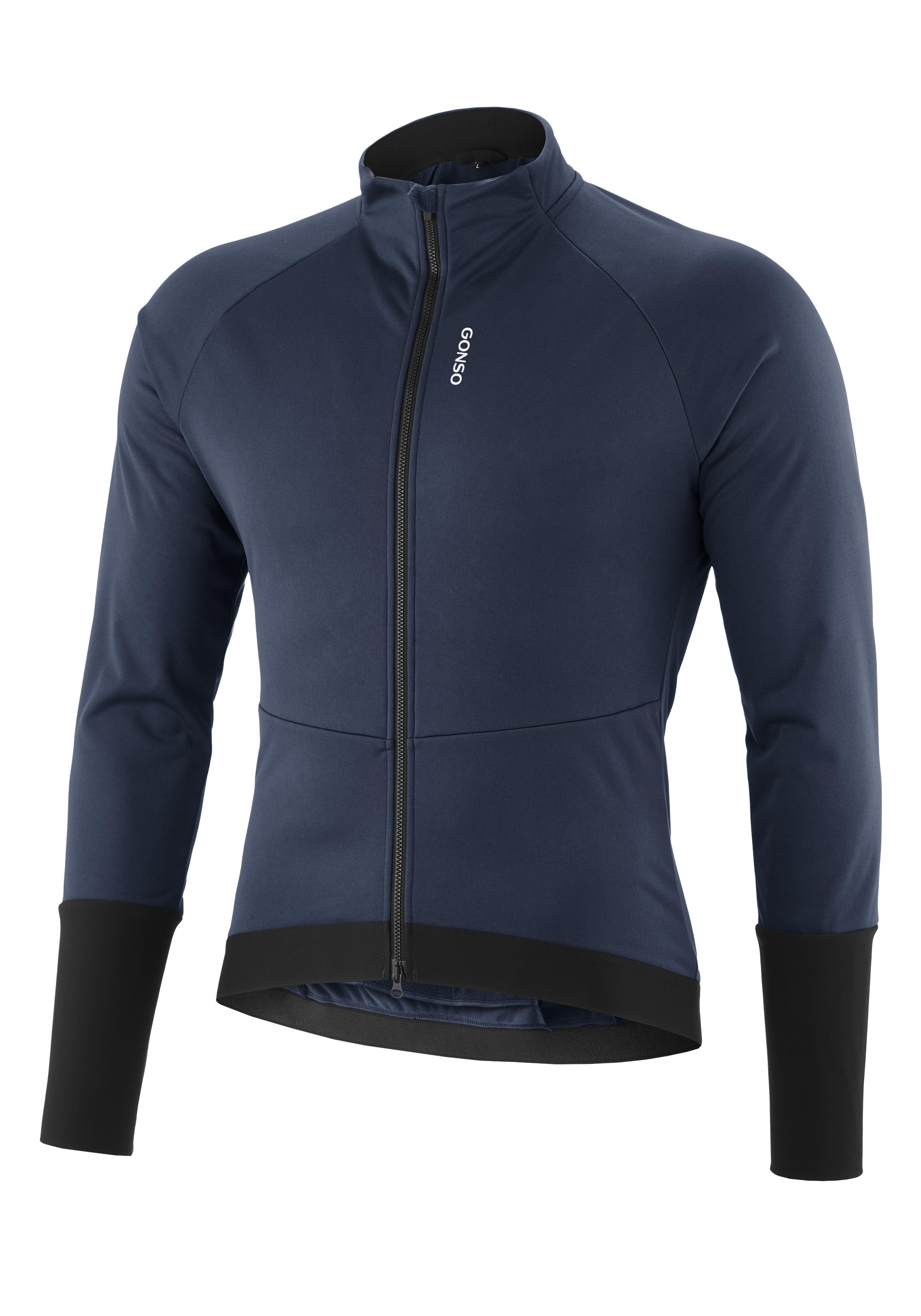 Road Jacket Softshell M Jacke, Fahrradjacke, Reißverschluss, Langarm, Navy