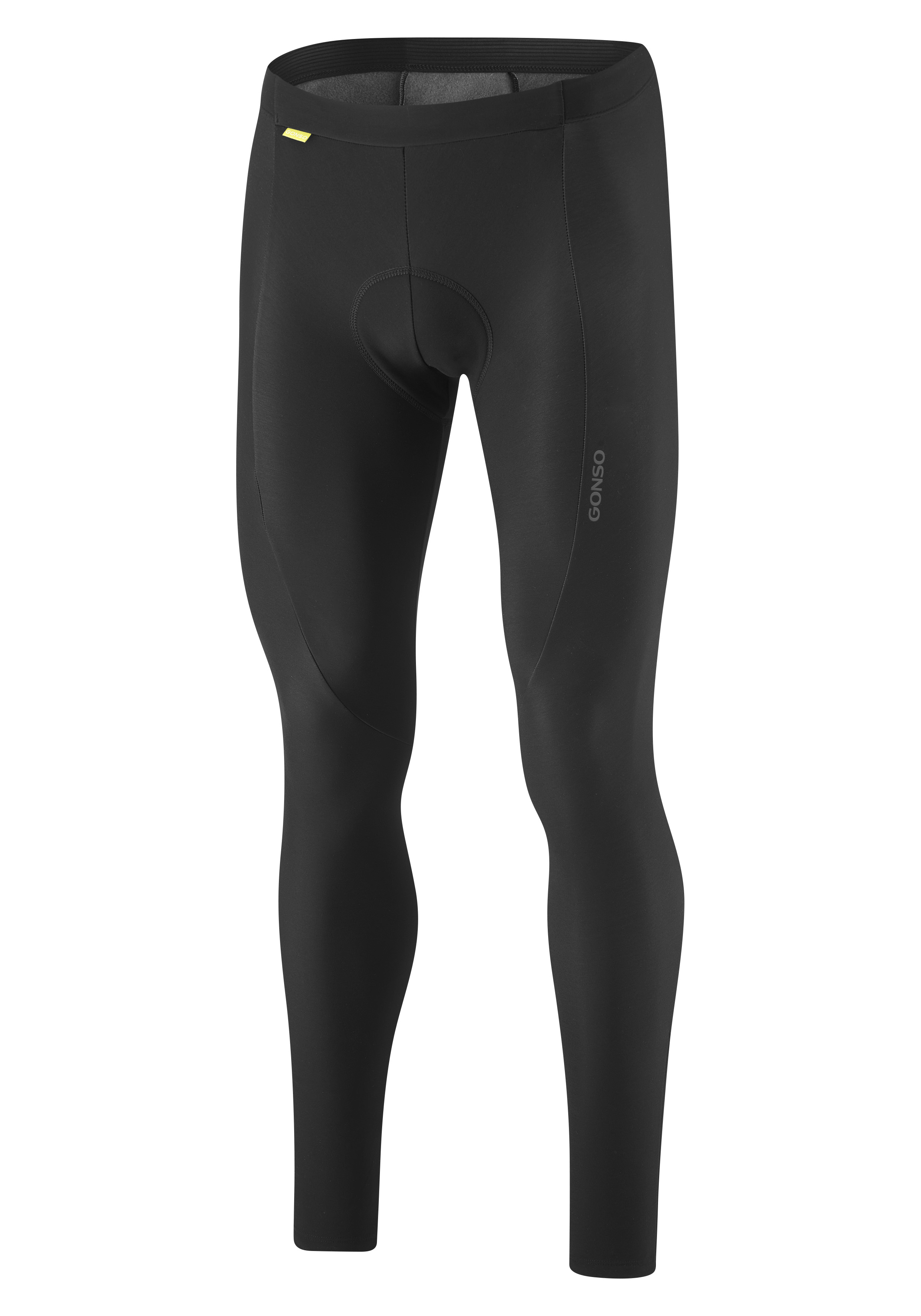 Sitivo Tight M Bekleidung, Strumpfwaren, Strumpfhose, Hosen, Bekleidung, Strumpfwaren, Strumpfhose, Hosen, Laufleggings, schwarz, Kompression, gepolsterte Sitzfläche, Gonso