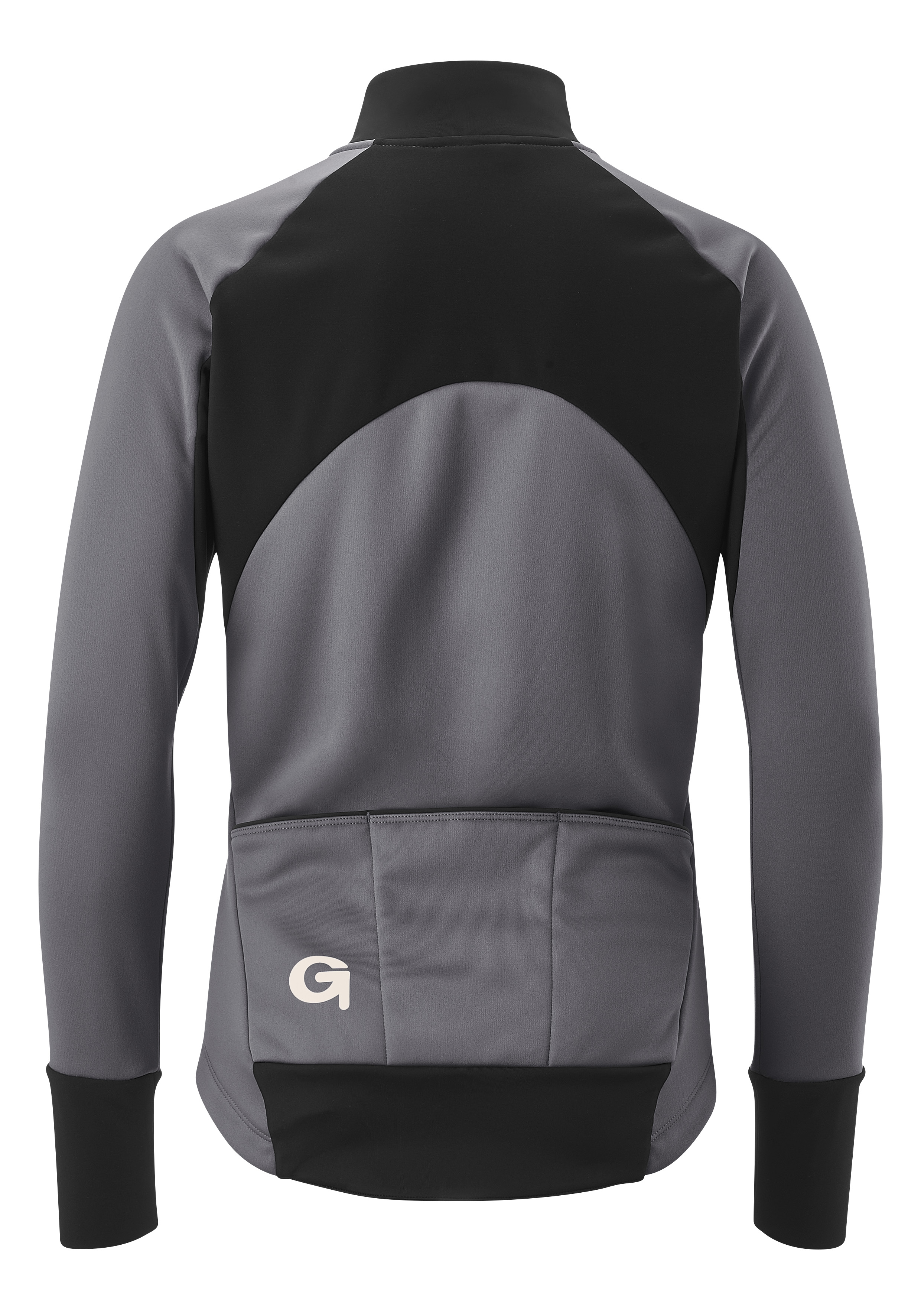 Jersey, Radtrikot, Reißverschluss-Front?, Blau-grau?, Graues Panel-Design
