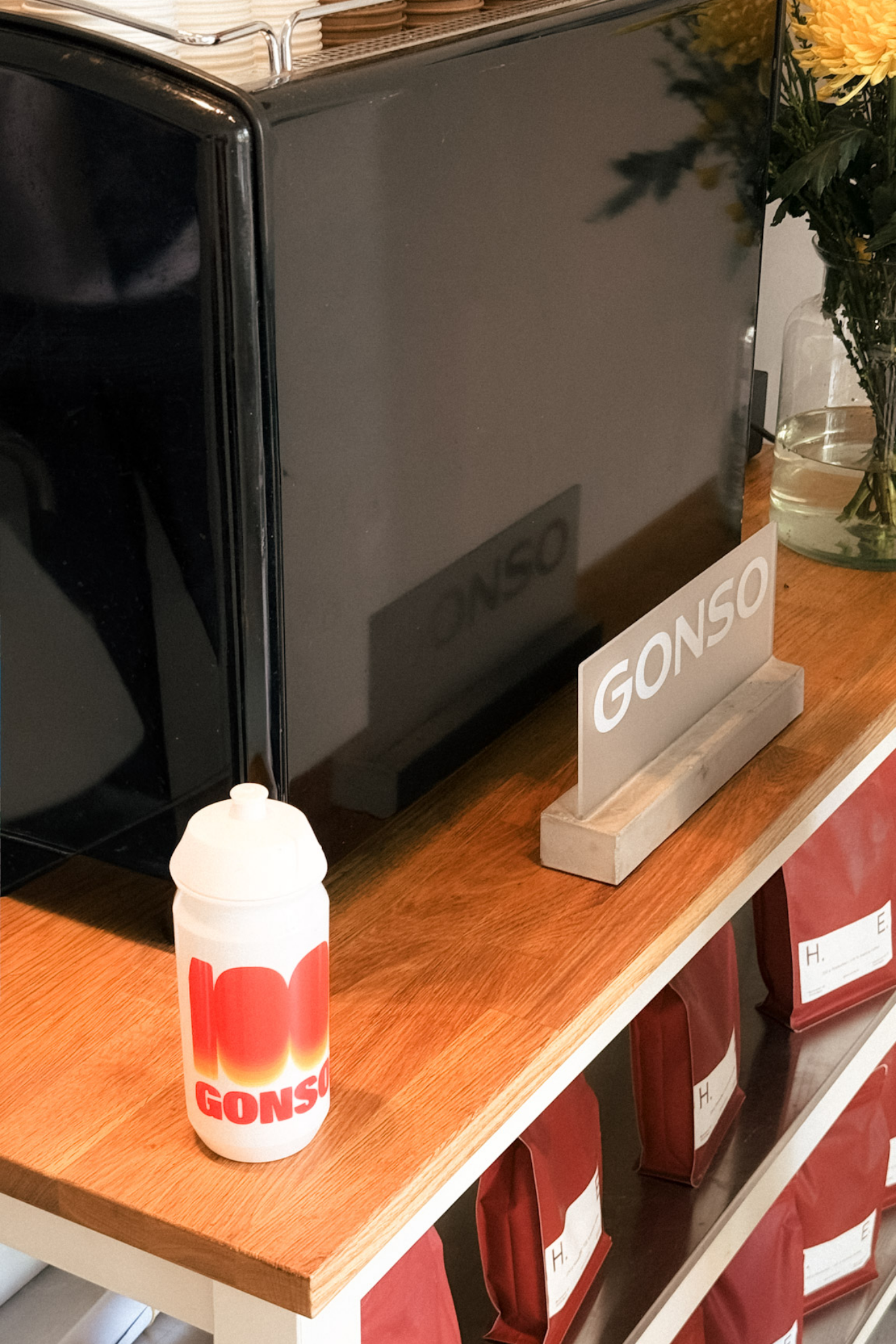 Wasserflasche, Gonso, Küche, Kaffeemaschine, Display
