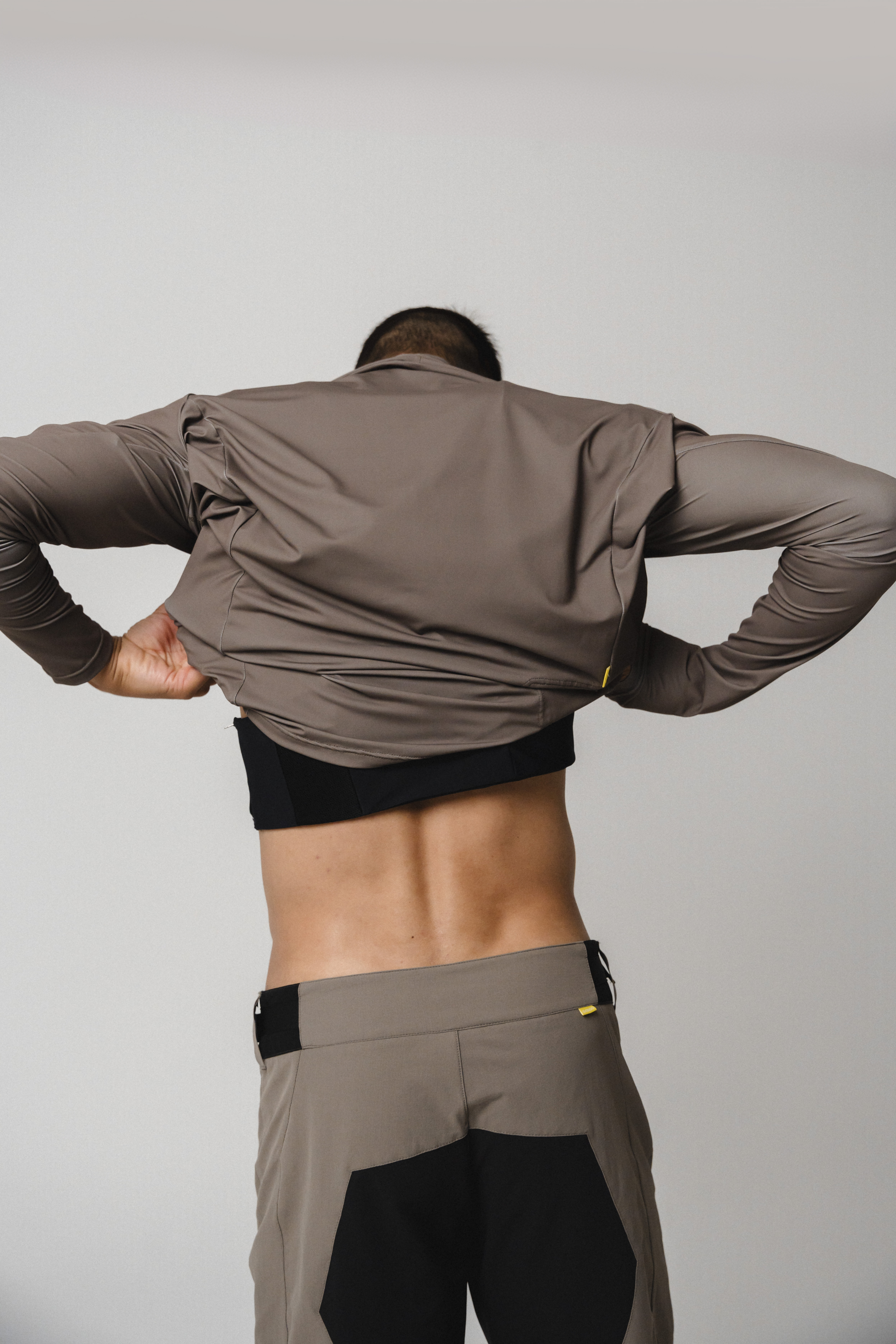 Zurück, Person, Langarm, Erwachsener, Mann