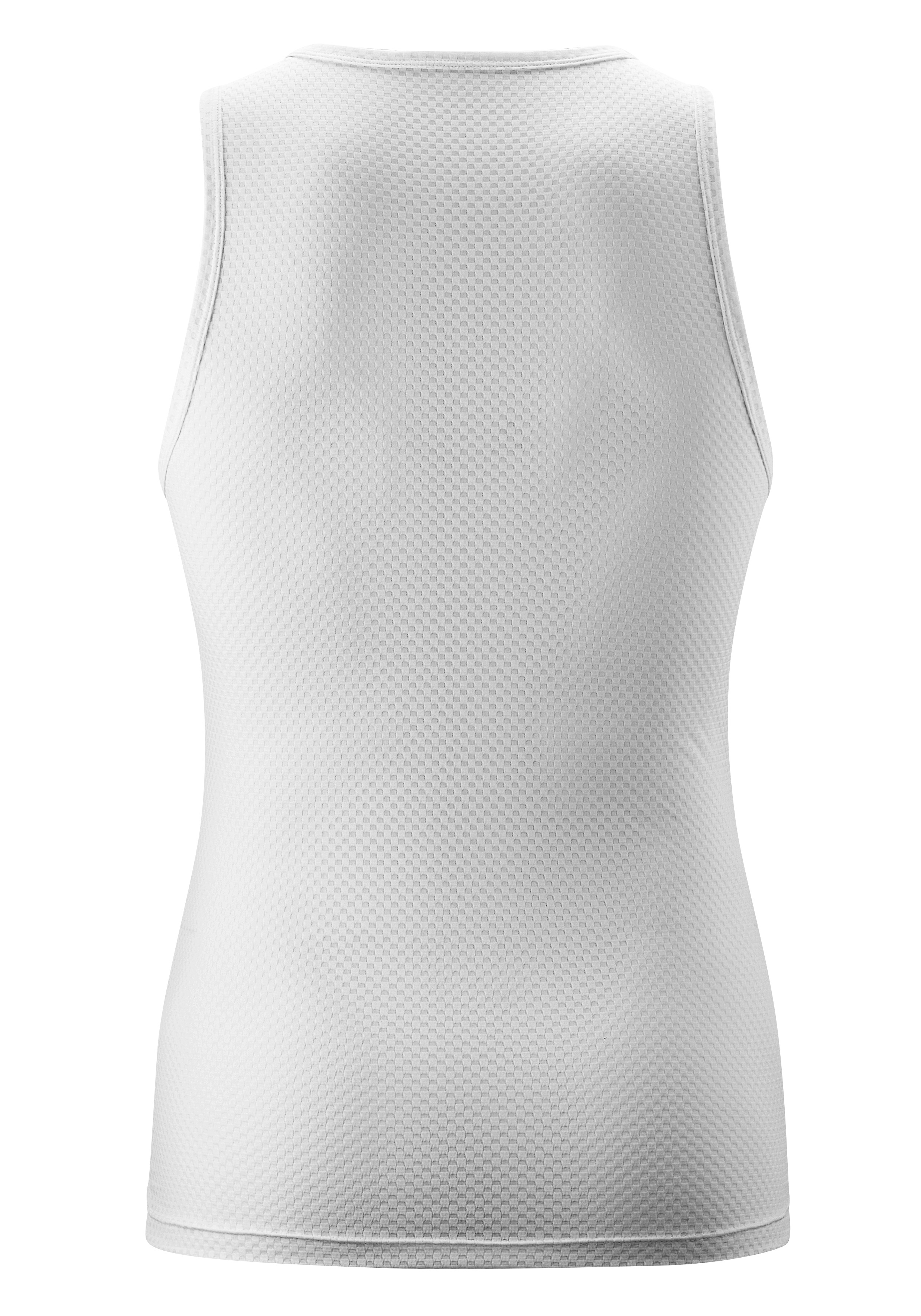 tanktop, meshgewebe, weiß, hörselos, figurzug