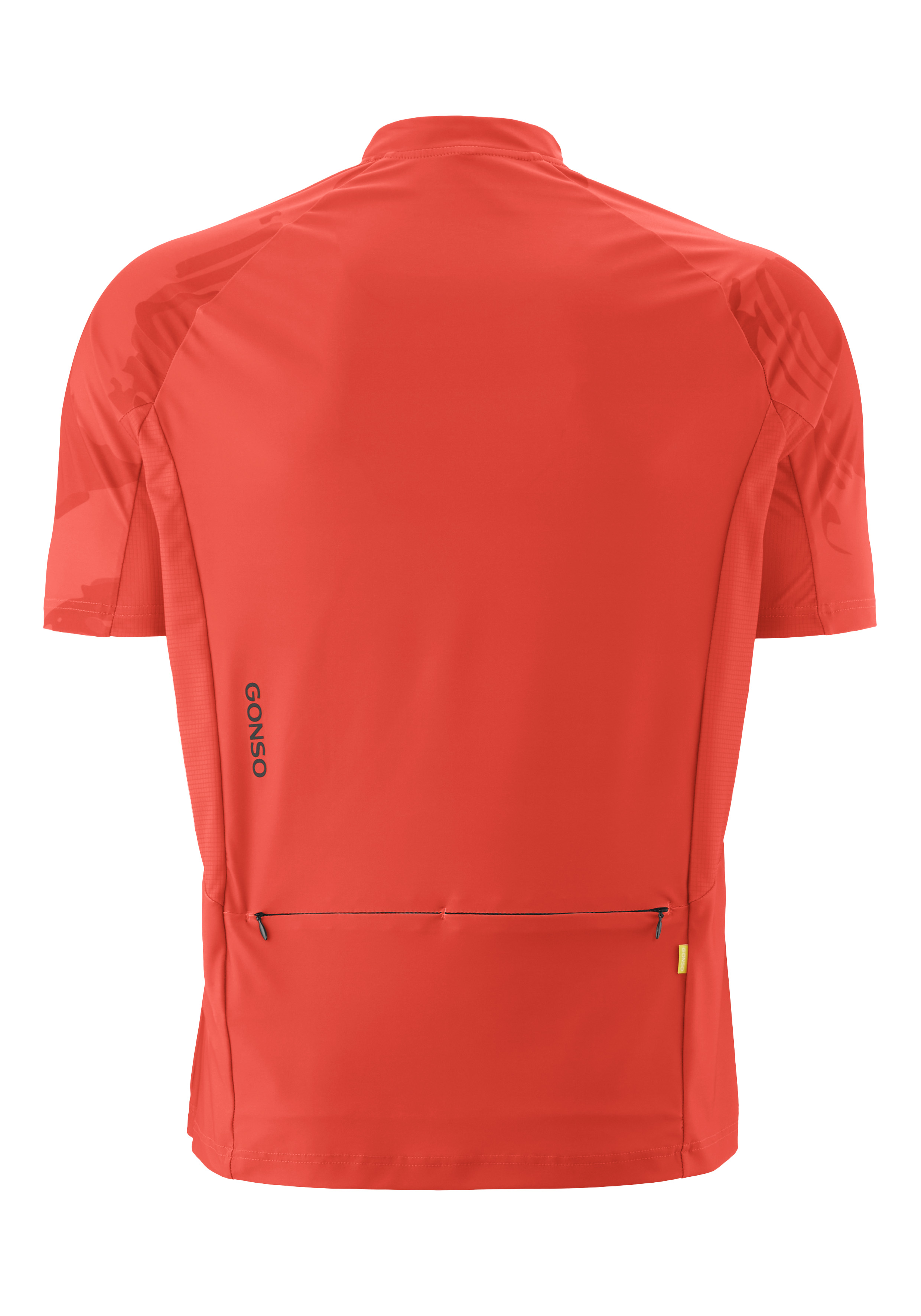 Kurzarm, Reißverschlusstasche, GONSO, rote Farbe, Hose Tag?