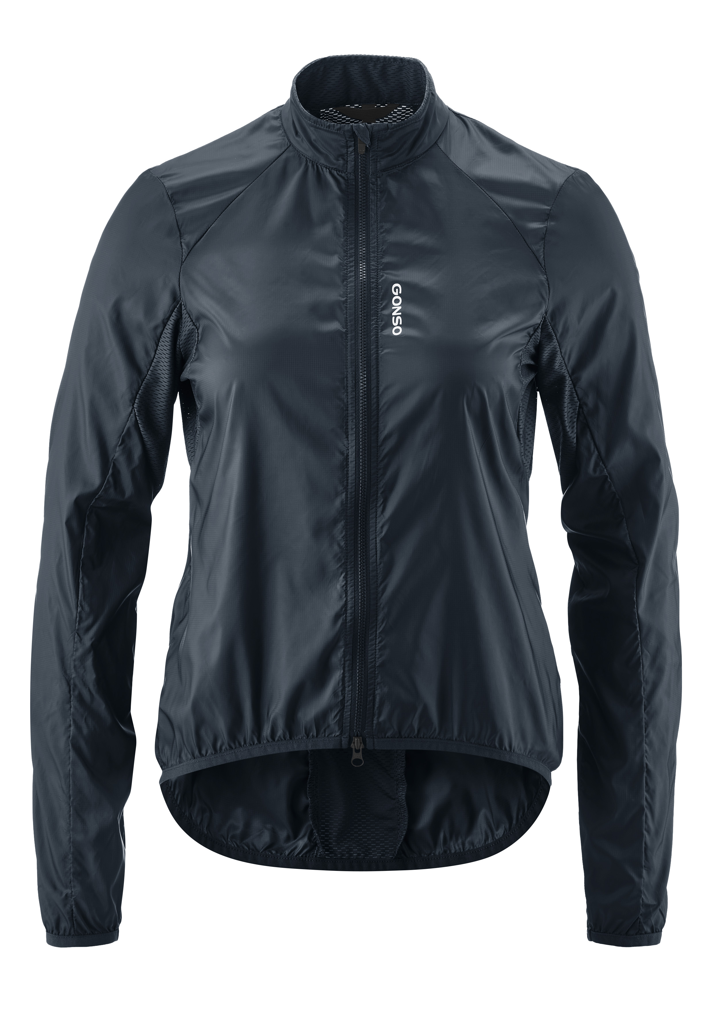 Bekleidung, Mantel, Jacke, Bekleidung, Mantel, Jacke, Regenjacke, Ventilationsjacke, Mesh-Futter, Reißverschluss, helles Lichtreflexe