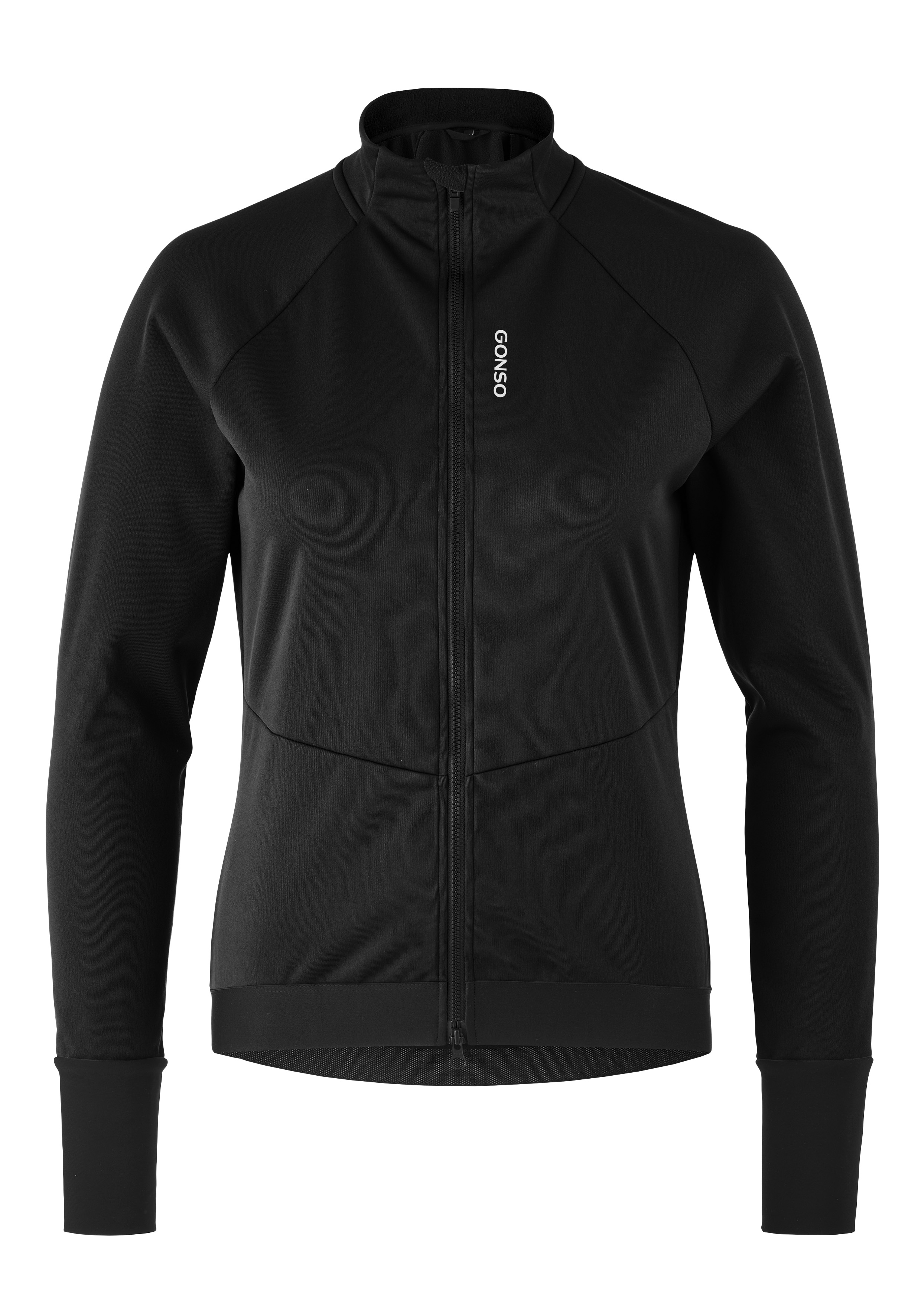 Road Jacket Softshell W Sportjacke, Reißverschluss, Schwarz, Langarm, Gonso
