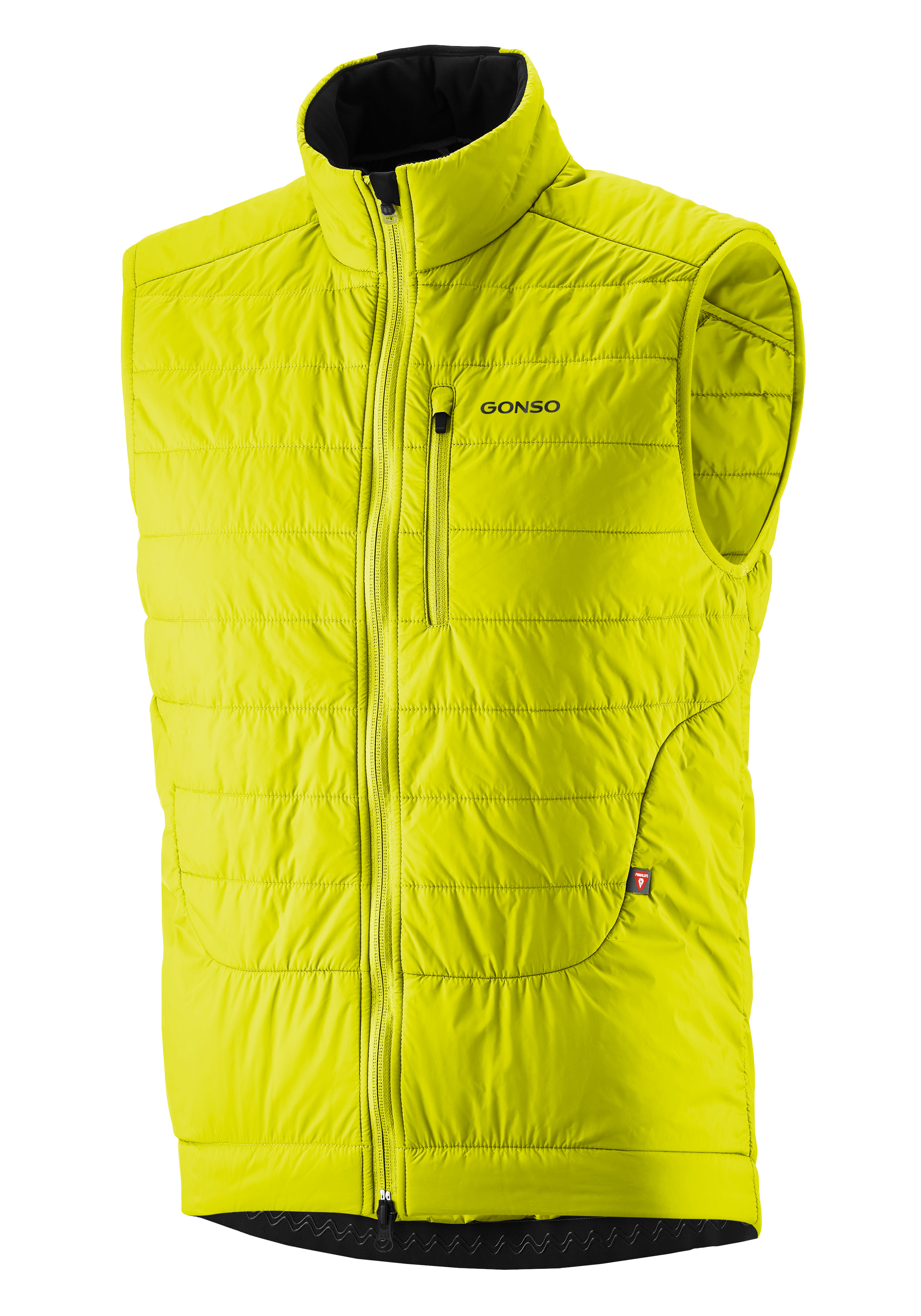 Trail Vest Primaloft M Bekleidung, Weste, Rettungsweste, Mantel, Bekleidung, Weste, Rettungsweste, Mantel, Jacke, Weste, Daunenwinterweste, Reißverschluss, Gonso, Neon Gelb