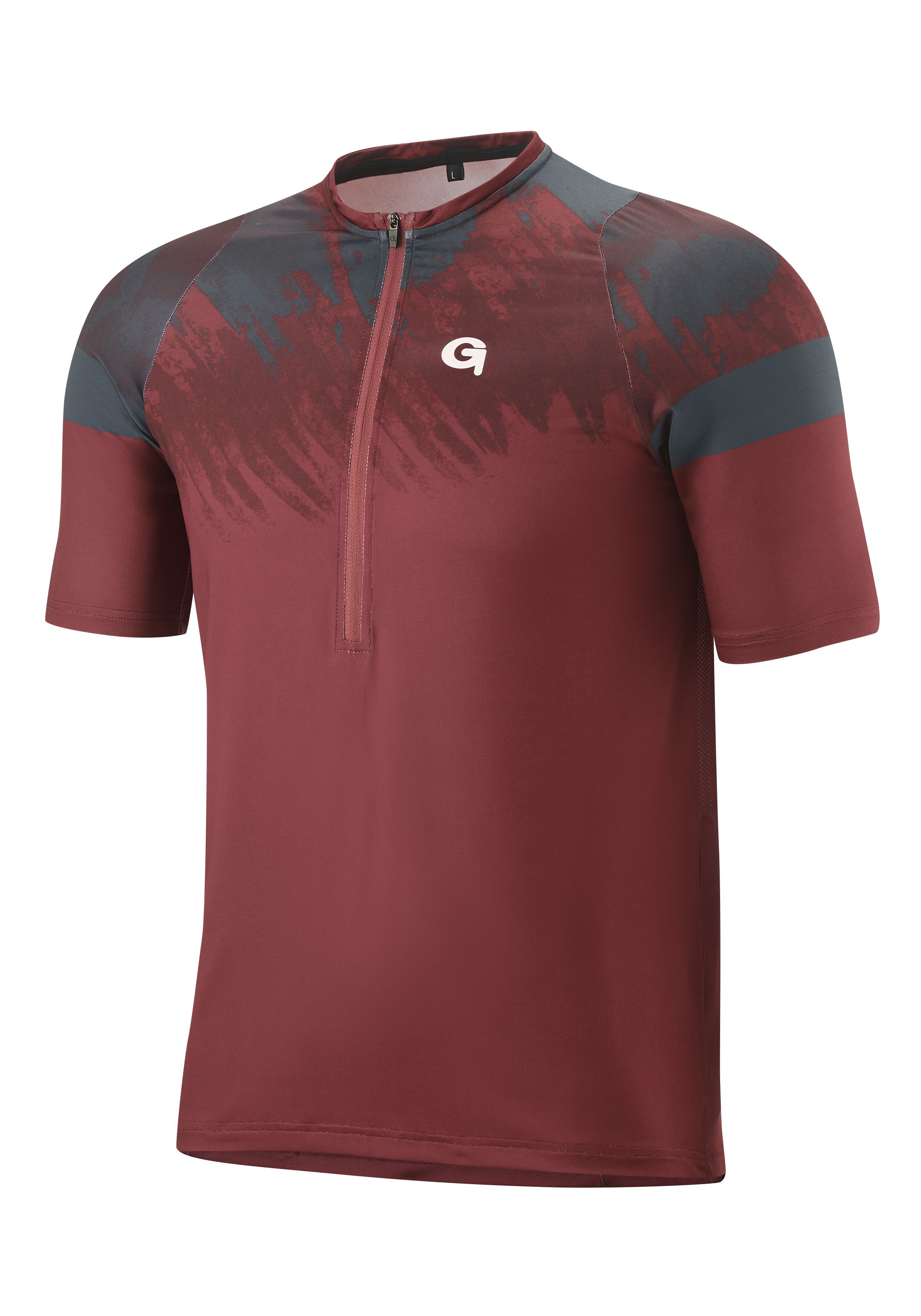 Bekleidung, Hemd, Kastanienbraun, T-shirt