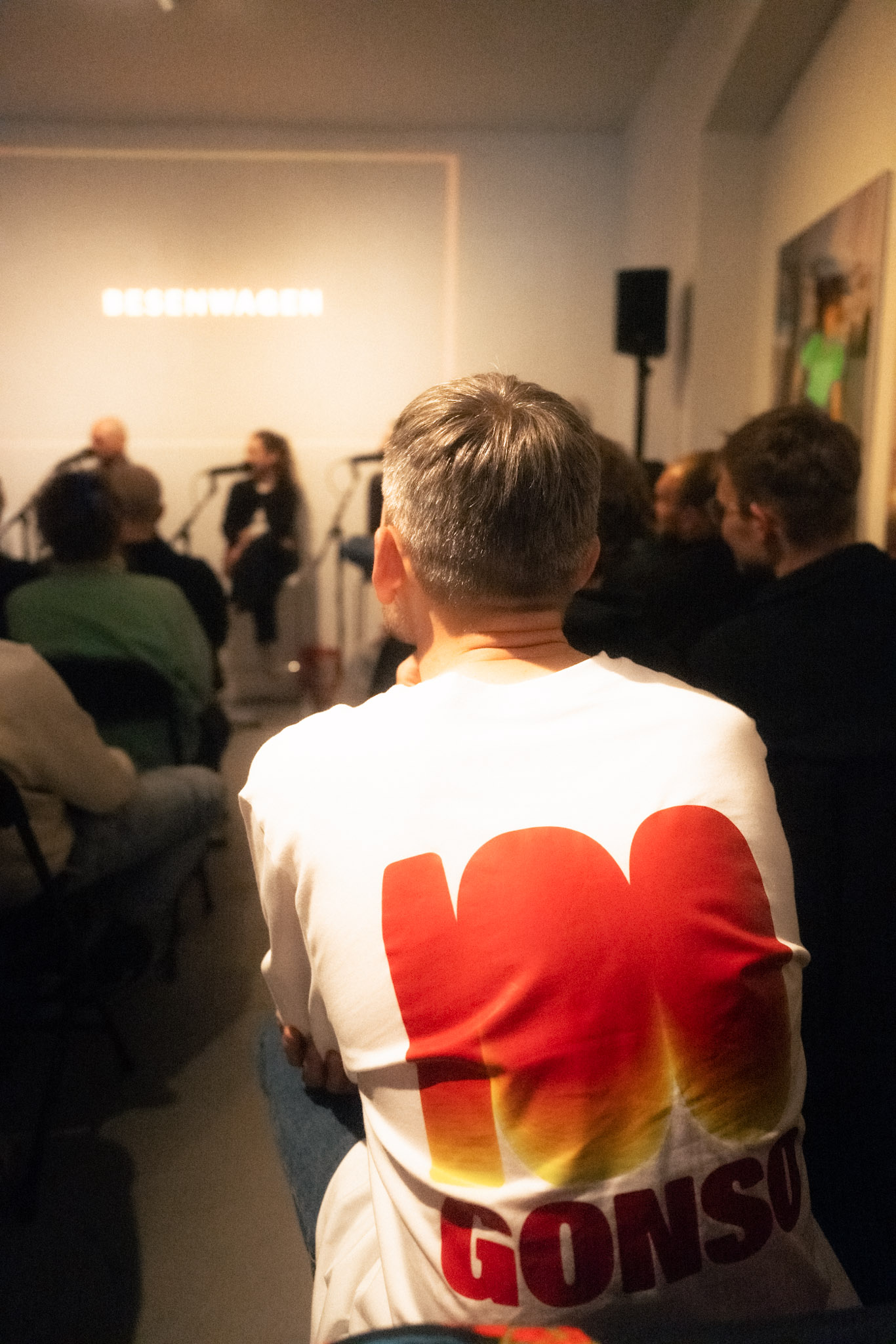 Tee, Print, Rücken, Hemd, Gonson