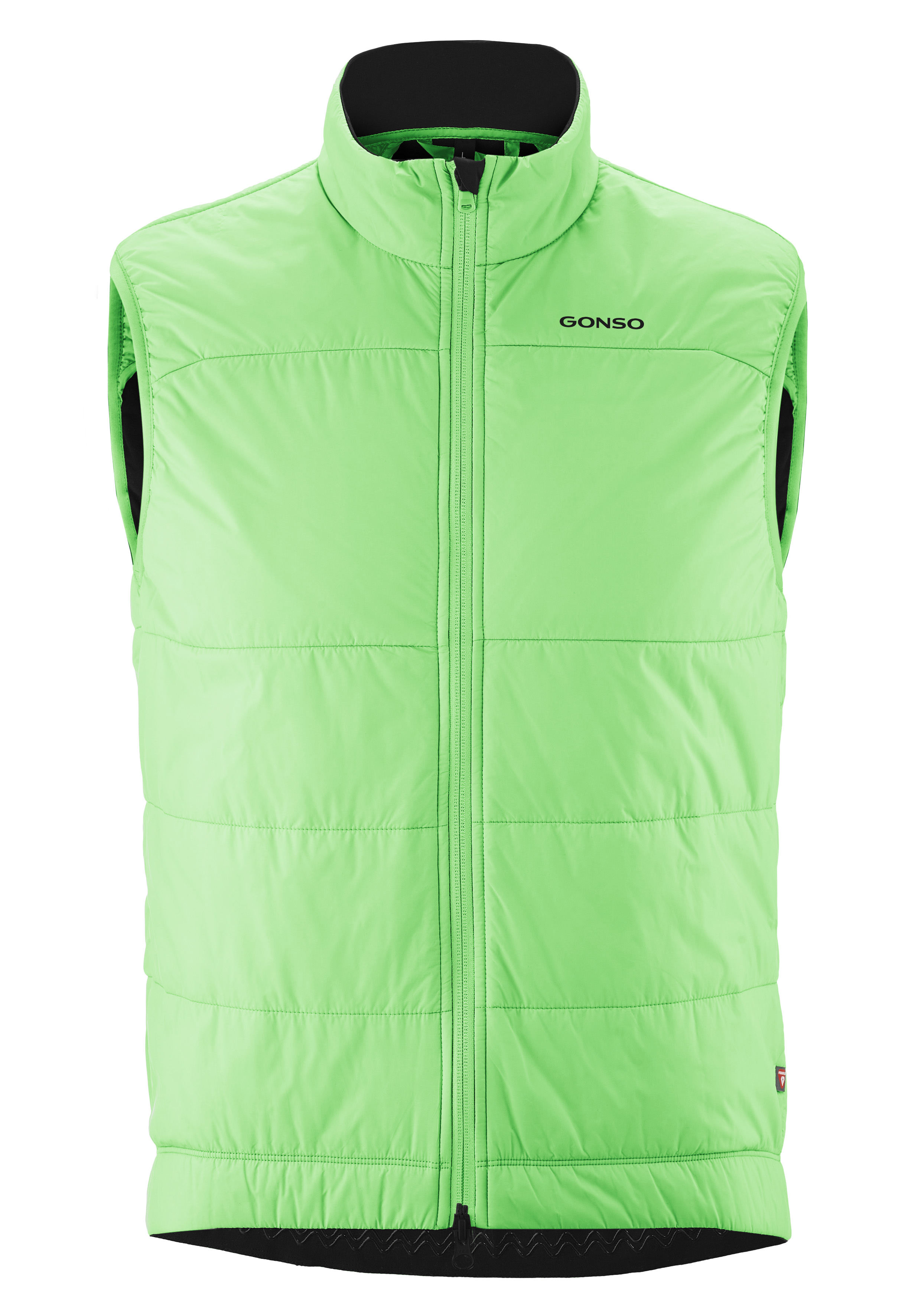 Trail Vest Primaloft M Weste, Daunenweste, Puffer, Reißverschluss, Neongrün