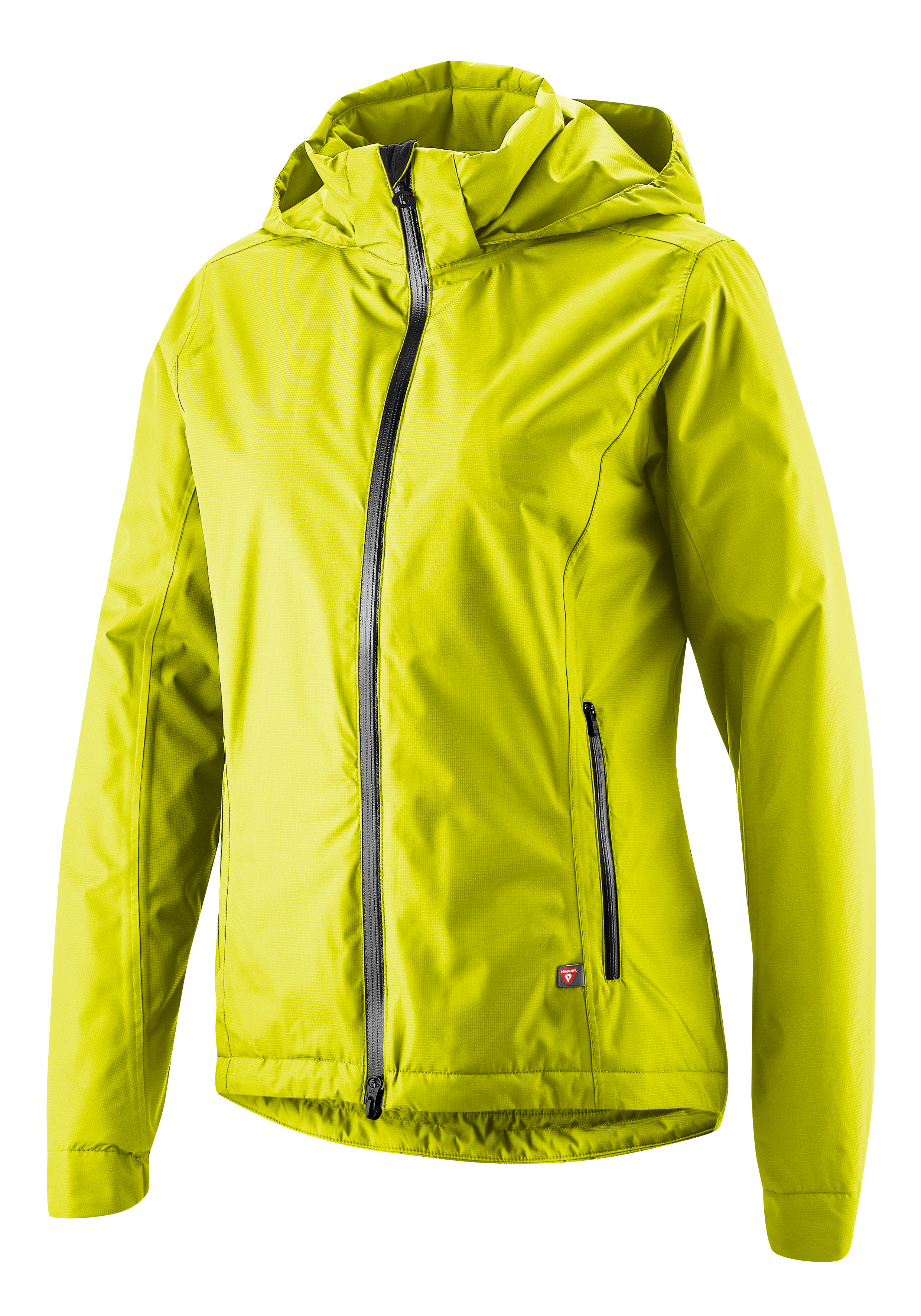 Save Jacket Therm W jacke, regenjacke, lime, reissverschluss, kapuze