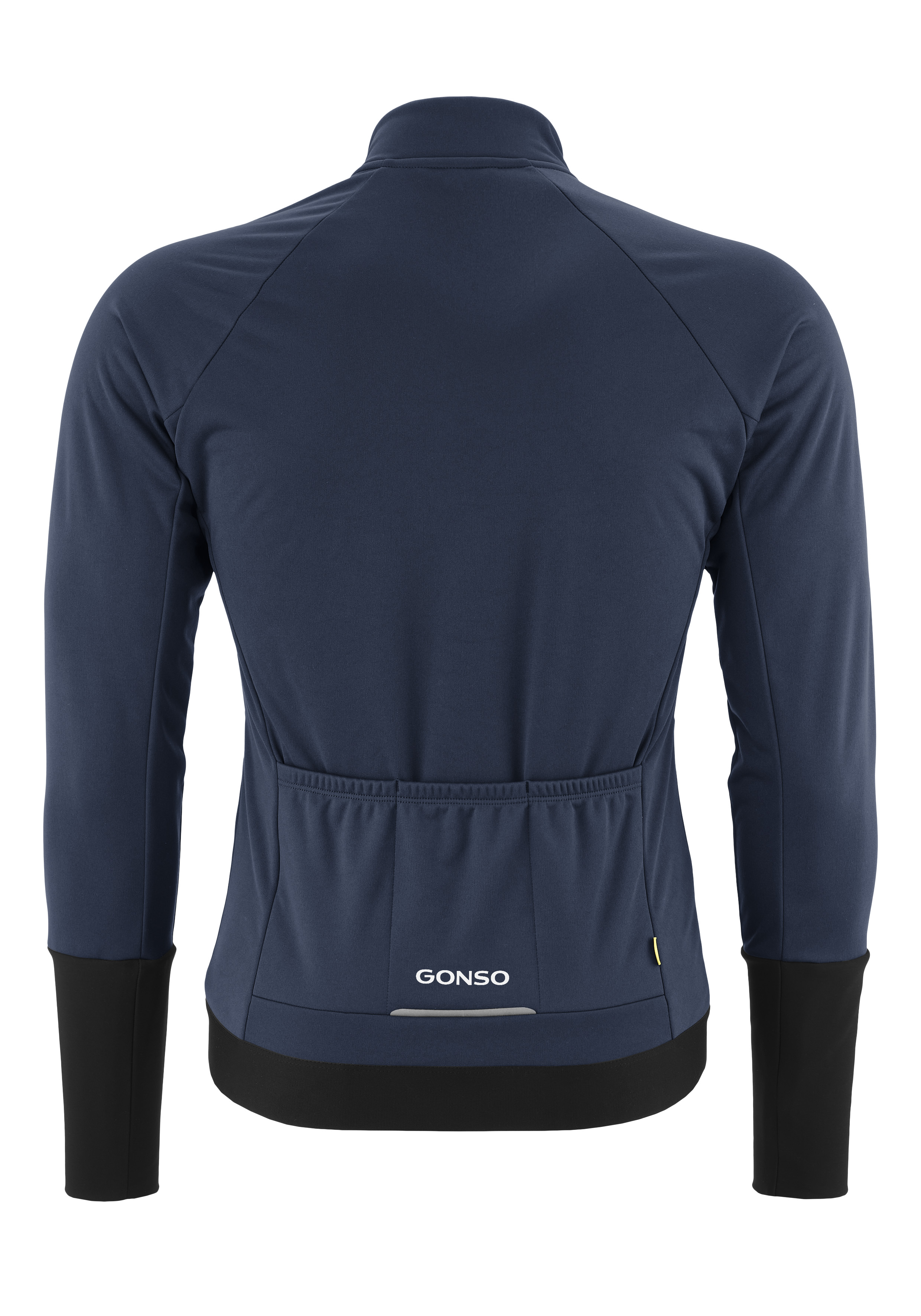 Road Jacket Softshell M Fahrradjacke, Langarm, Rückseite, Nähte, Gonso