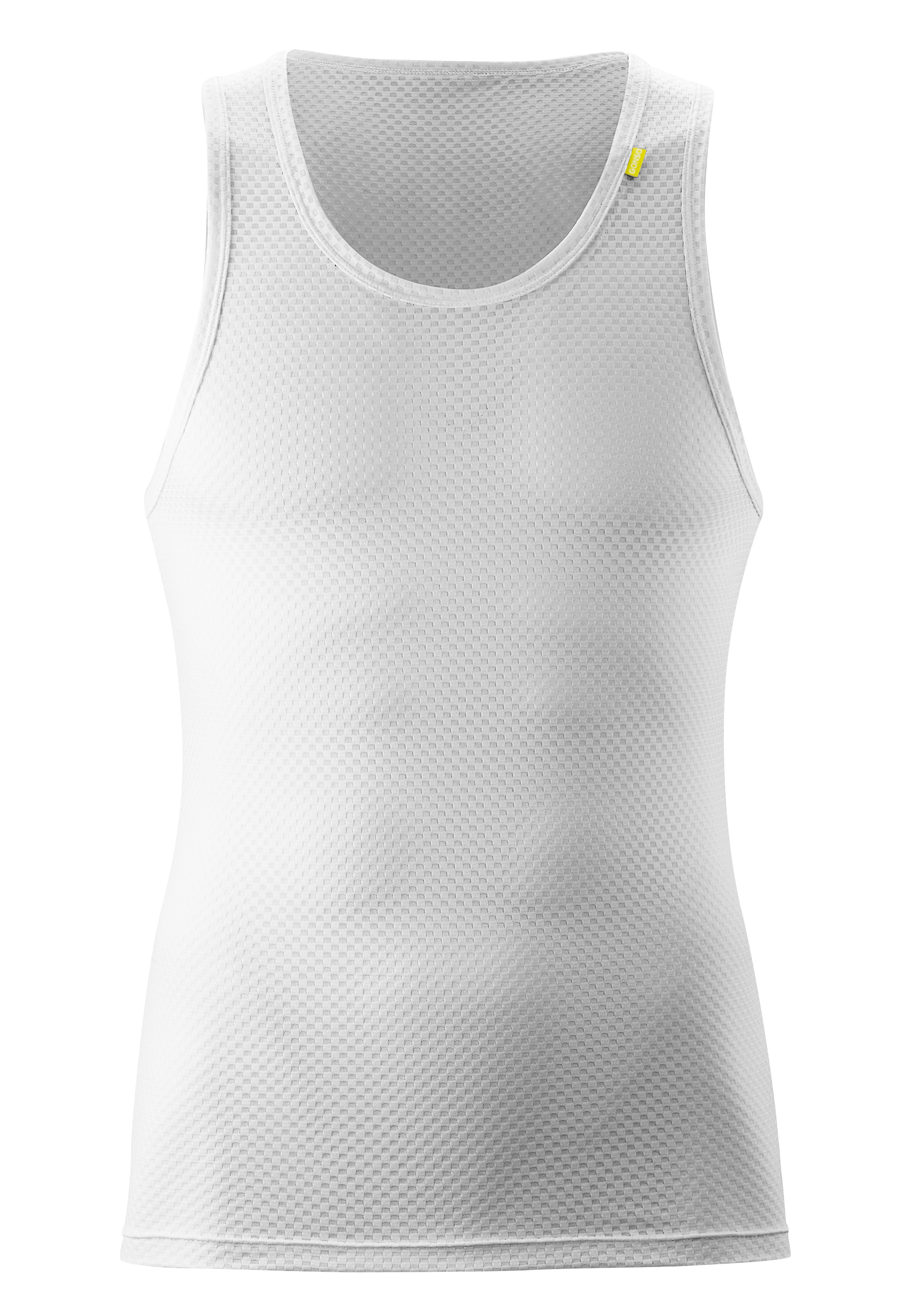 Base Shirt Sleeveless M Tanktop, Mesh, White, Sleeveless, Breathable