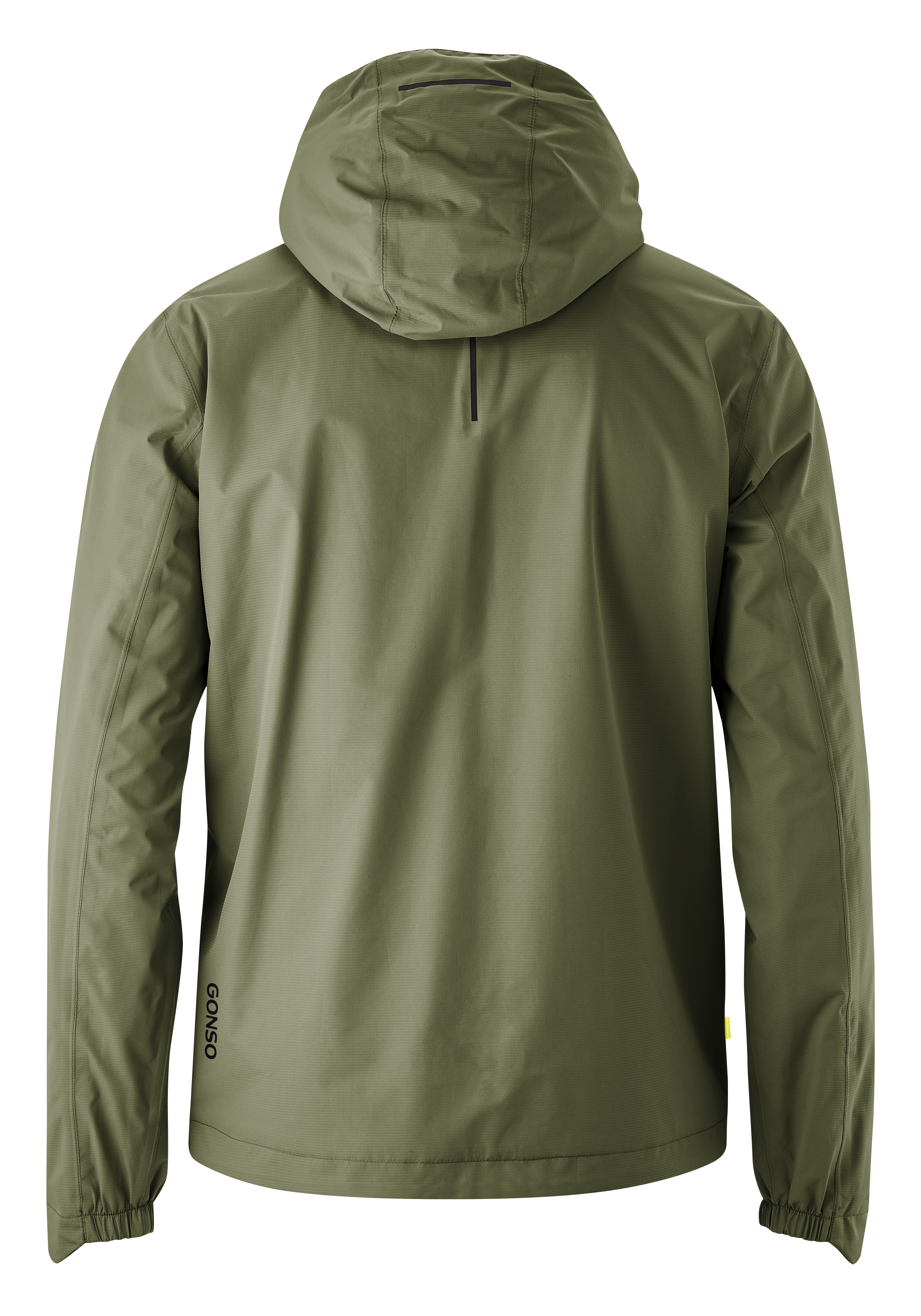 SAVE JACKET ESSENTIAL M Hoodie, Kapuzenjacke, Olivgrün, Langärmlig, Rücken ohne Reißverschluss-Tasche