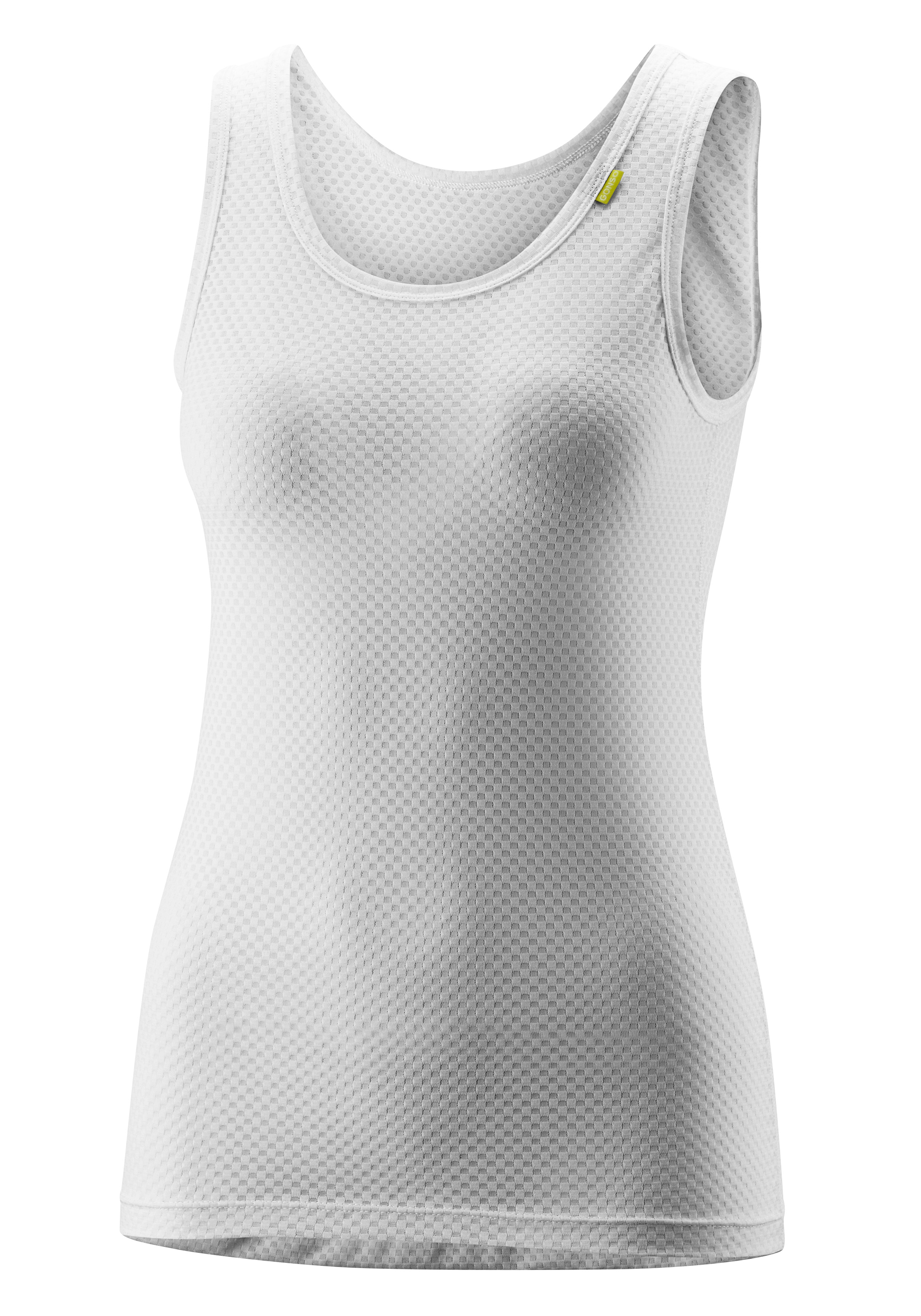 Tanktop, Mesh, Weiß, Sleeveless, Damen