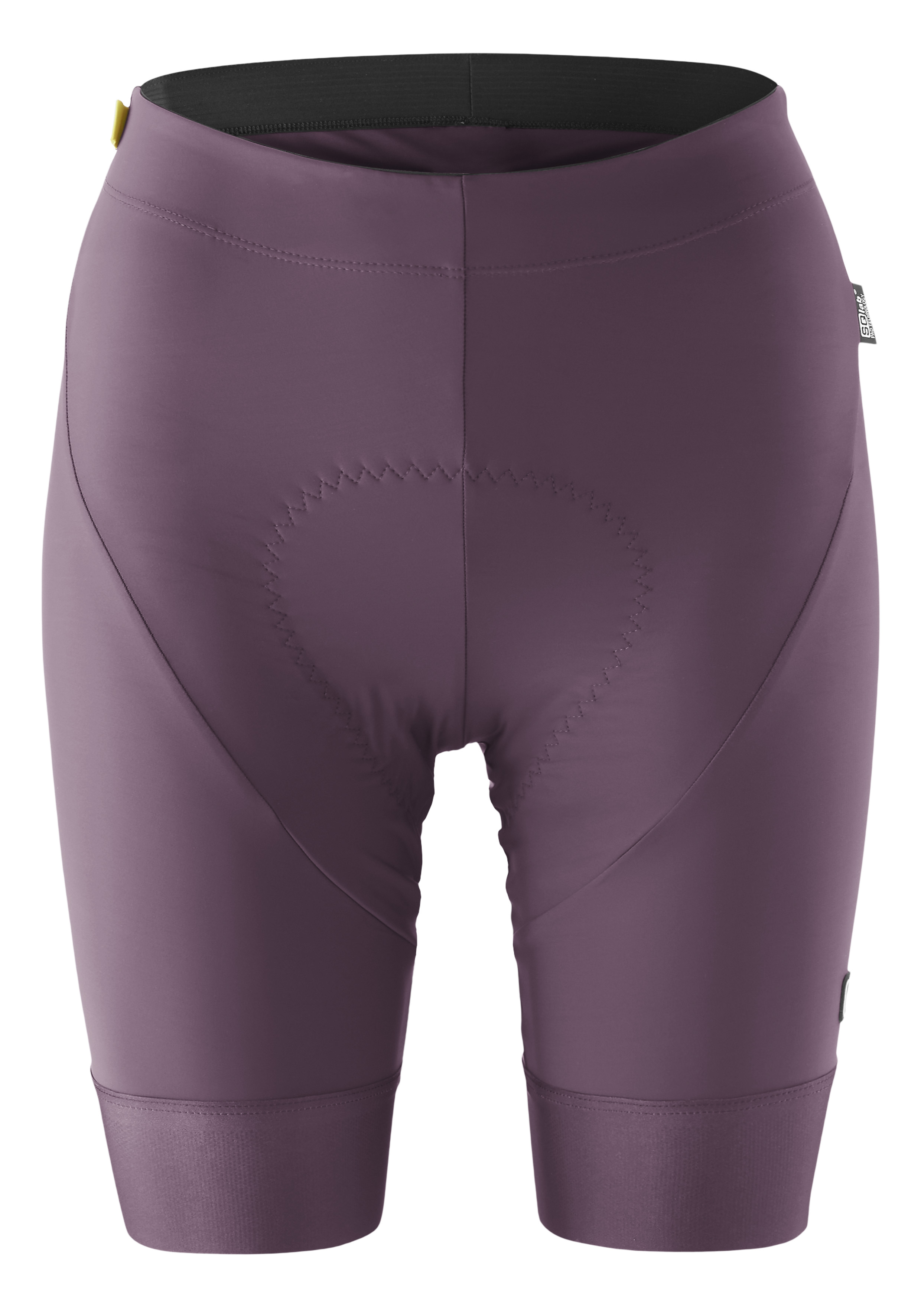 Radhose, Bike Shorts, Lila, Sitzpolster, Stoff- elastik