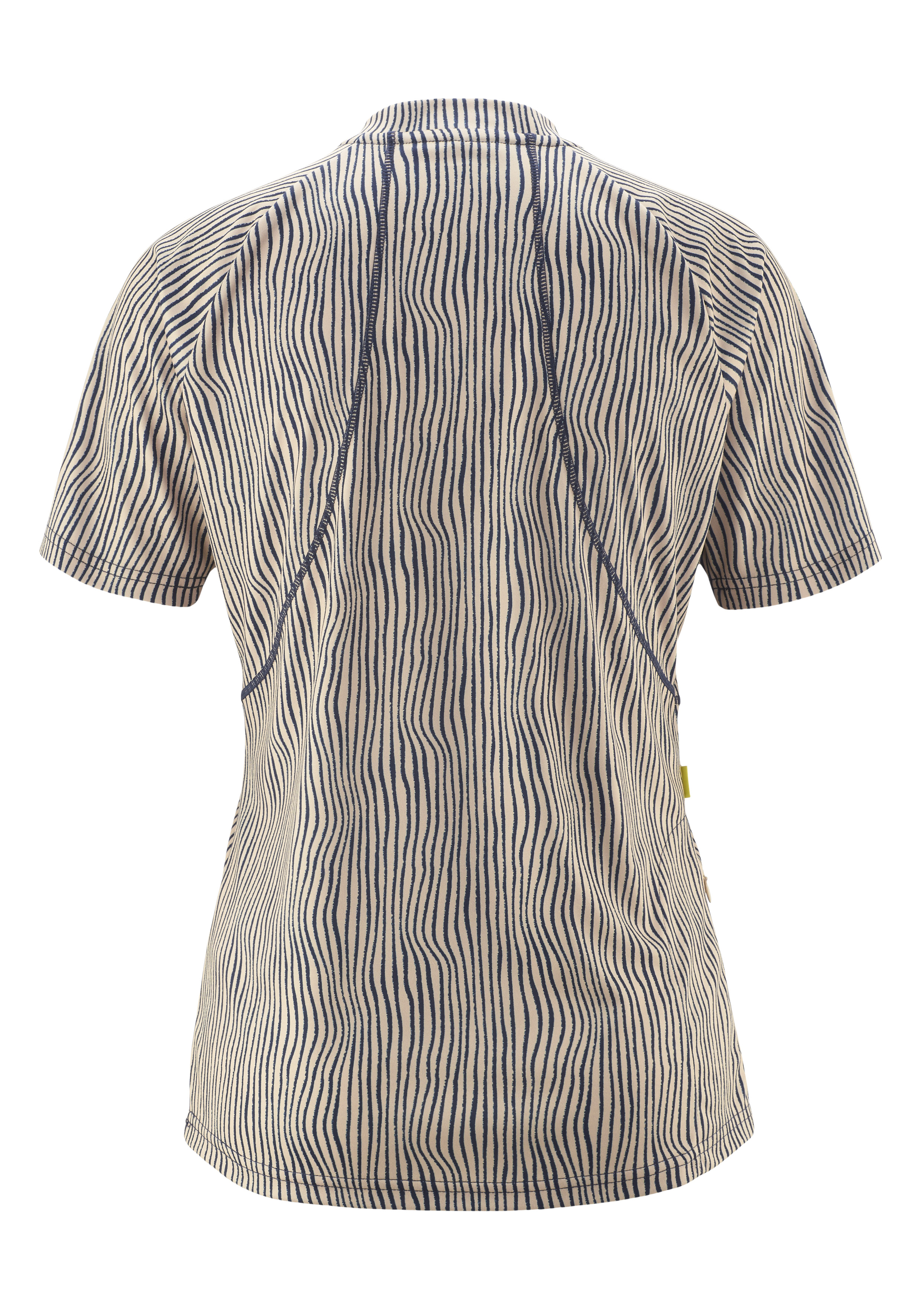 Streifenhemden, Kurzarm, Seersucker, Kragen, Unten gerade