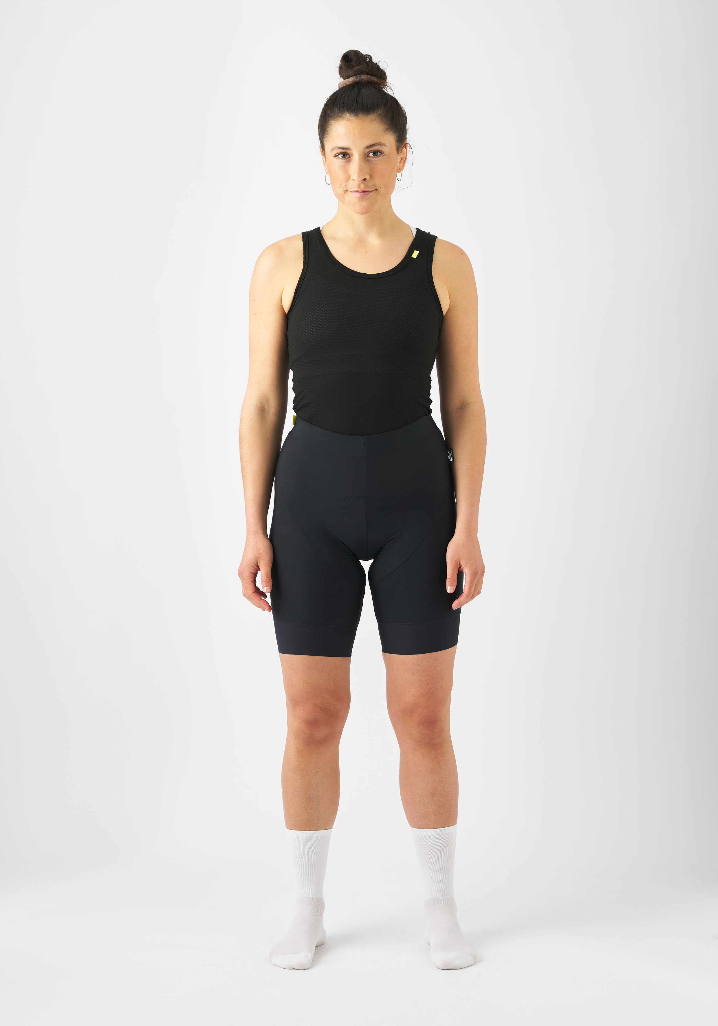 Tanktop, Ribbed top, Black top, Stretch top, Athleisure top