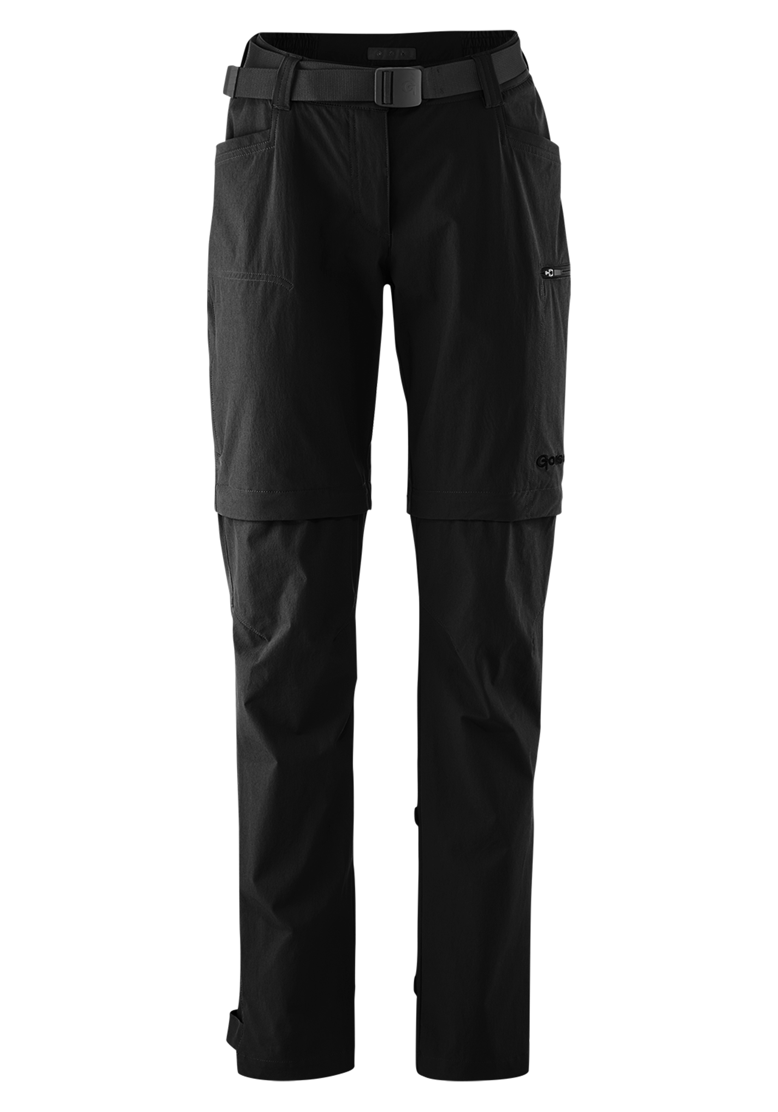 Bekleidung, Hosen, Jeans, Bekleidung, Hosen, Jeans, Hose, Outdoor, Cargo, Schwarz, Gürtel