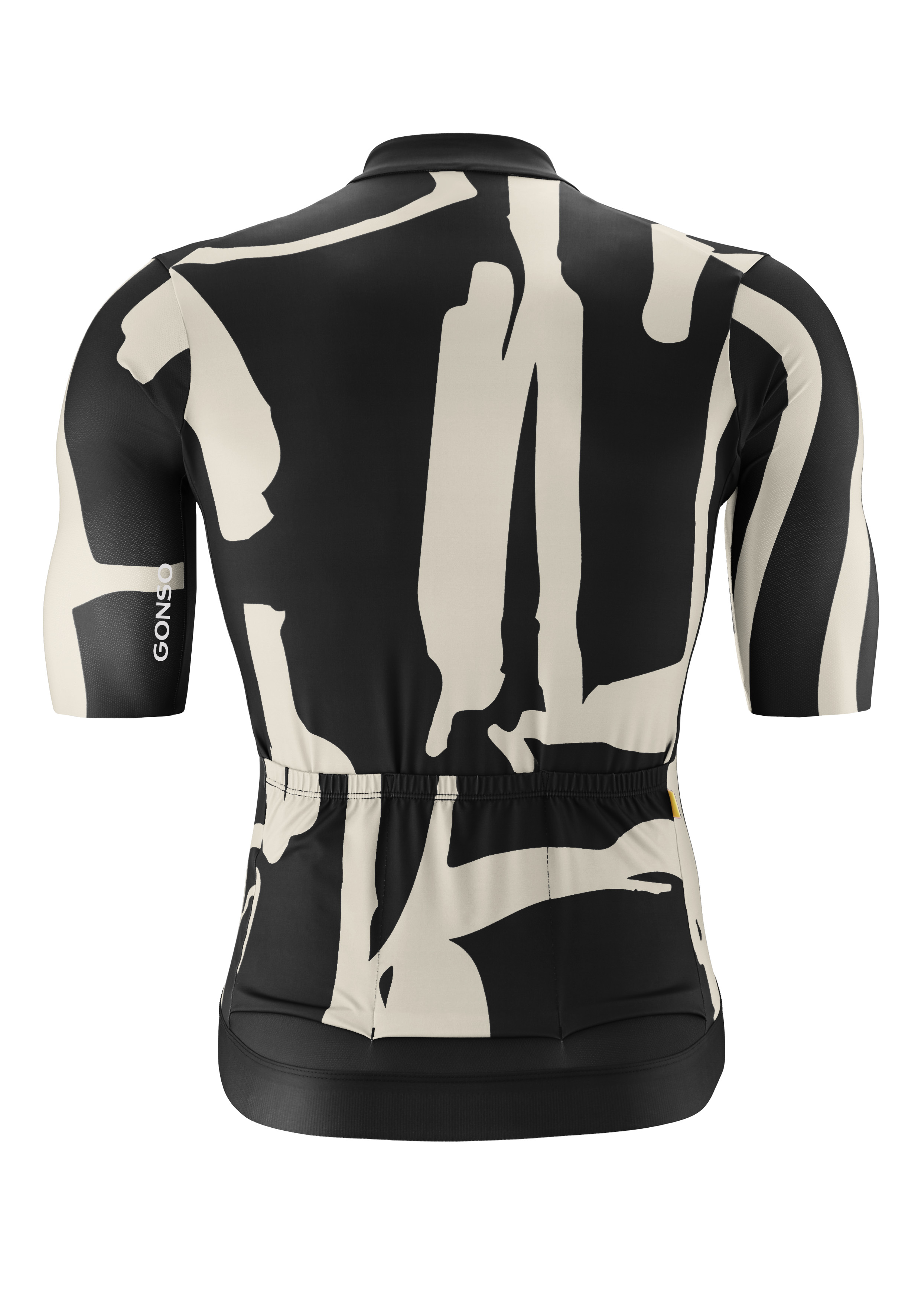 Trikot, Kurzarm, Radsport, Muster, Gummizug