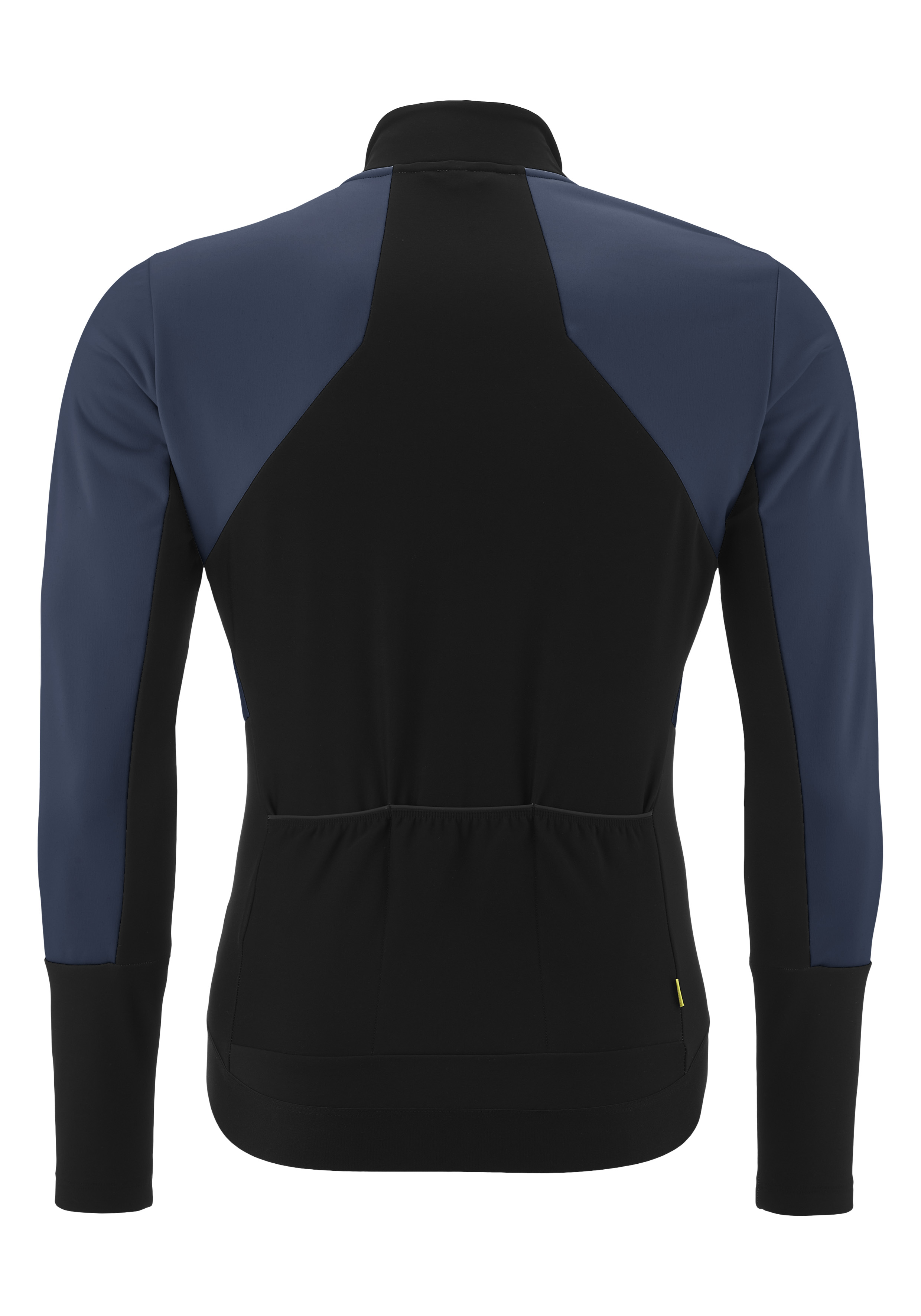 Road Jacket Softshell Light M Radsportjacke, Langarm, Reißverschluss, Schwarz, Blau