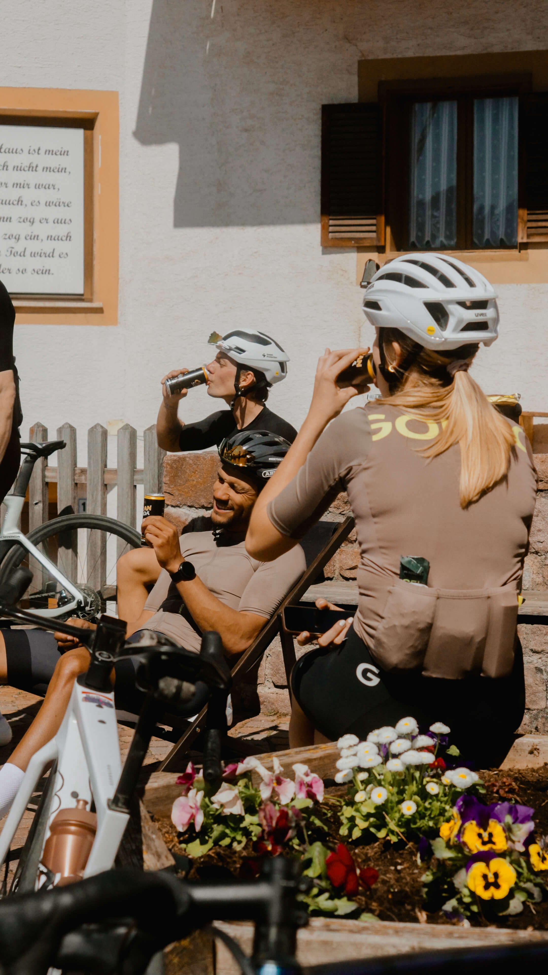 Radsport, Helm, Radsportbekleidung, Flasche, Fahrräder