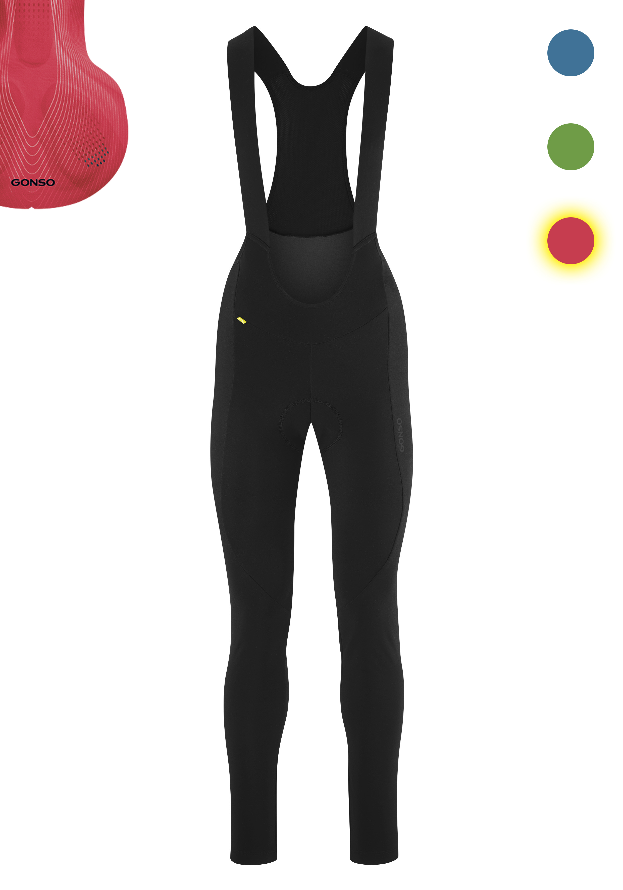 Sitivo Tight BIB W Bekleidung, Strumpfwaren, Strumpfhose, Bekleidung, Strumpfwaren, Strumpfhose, Bekleidung, Strumpfwaren, Strumpfhose, Radsporthose, Bibtights, Schwarz, Nähte, Trägerhose