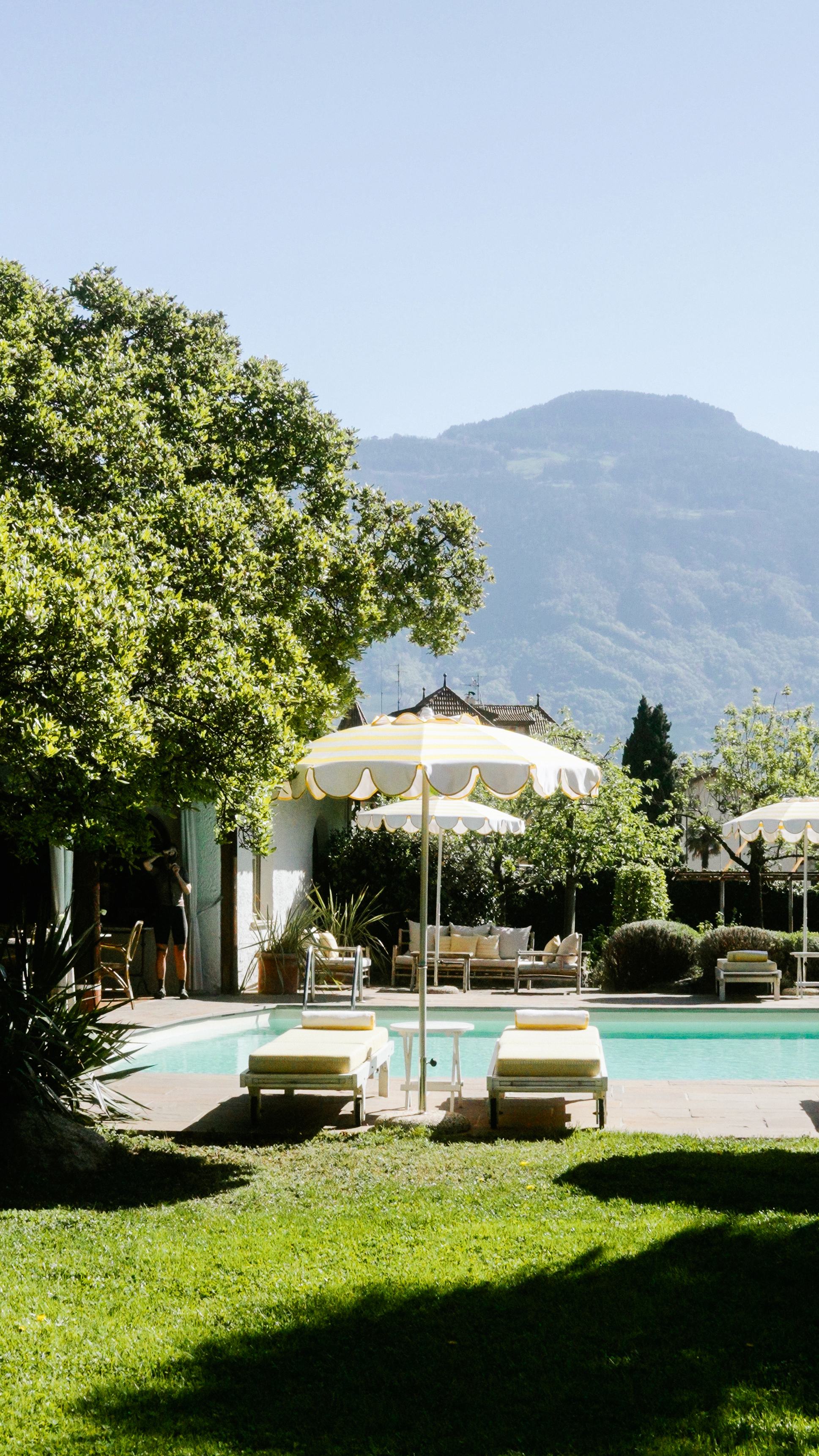 pool, outdoor, lounge, sonnenschirm, parasol