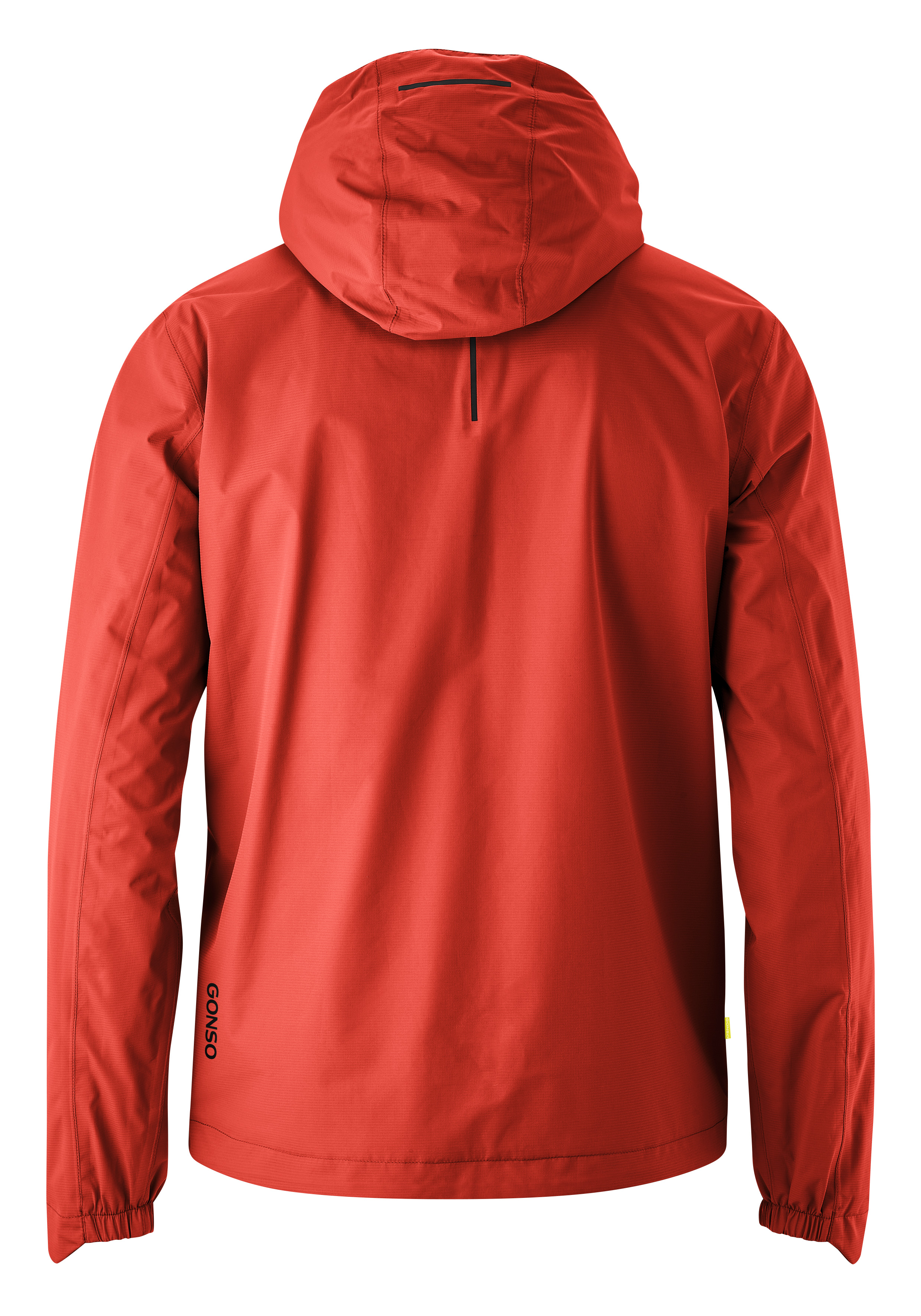 Hoodie, Hooded jacket, Red jacket, Windbreaker, Long sleeve