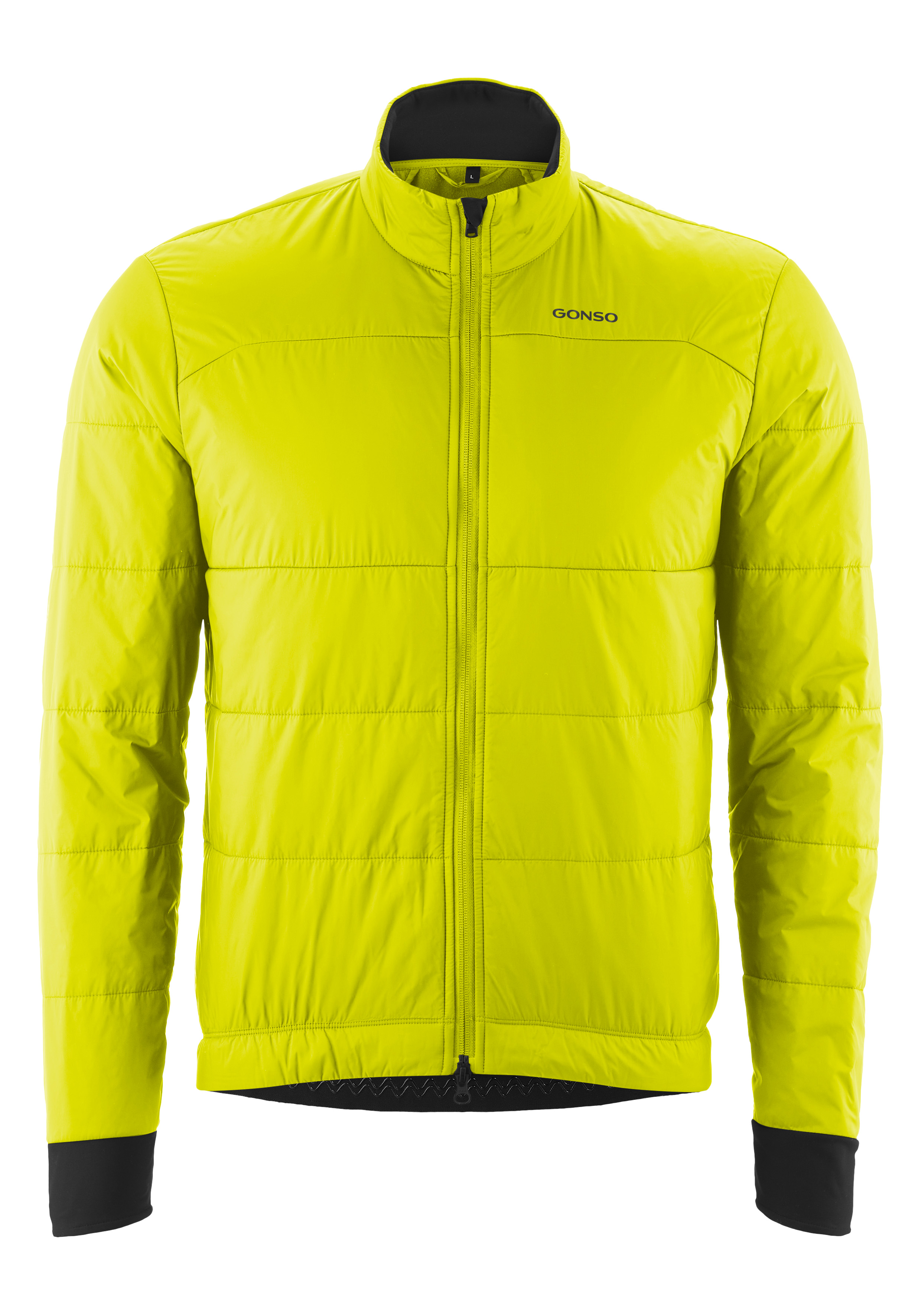 jacke, puffer, hochwertig, reißverschluss, neongelb
