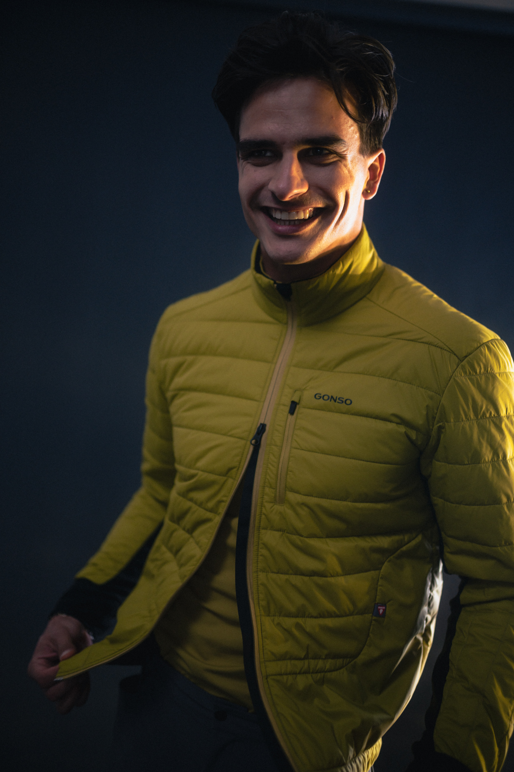 Mantel, Jacke, Person, Lächeln, Portrait