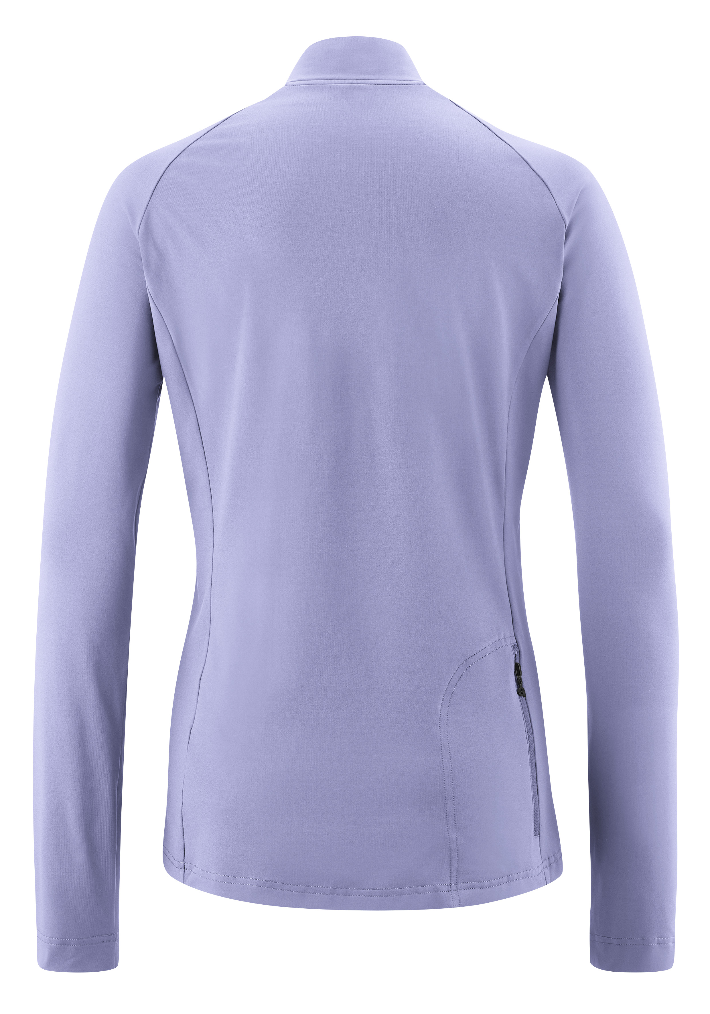 Essential Jersey Longsleeve W Hemd?, Langarmshirt?, Jacke, Lavendel, Reißverschluss-Tasche