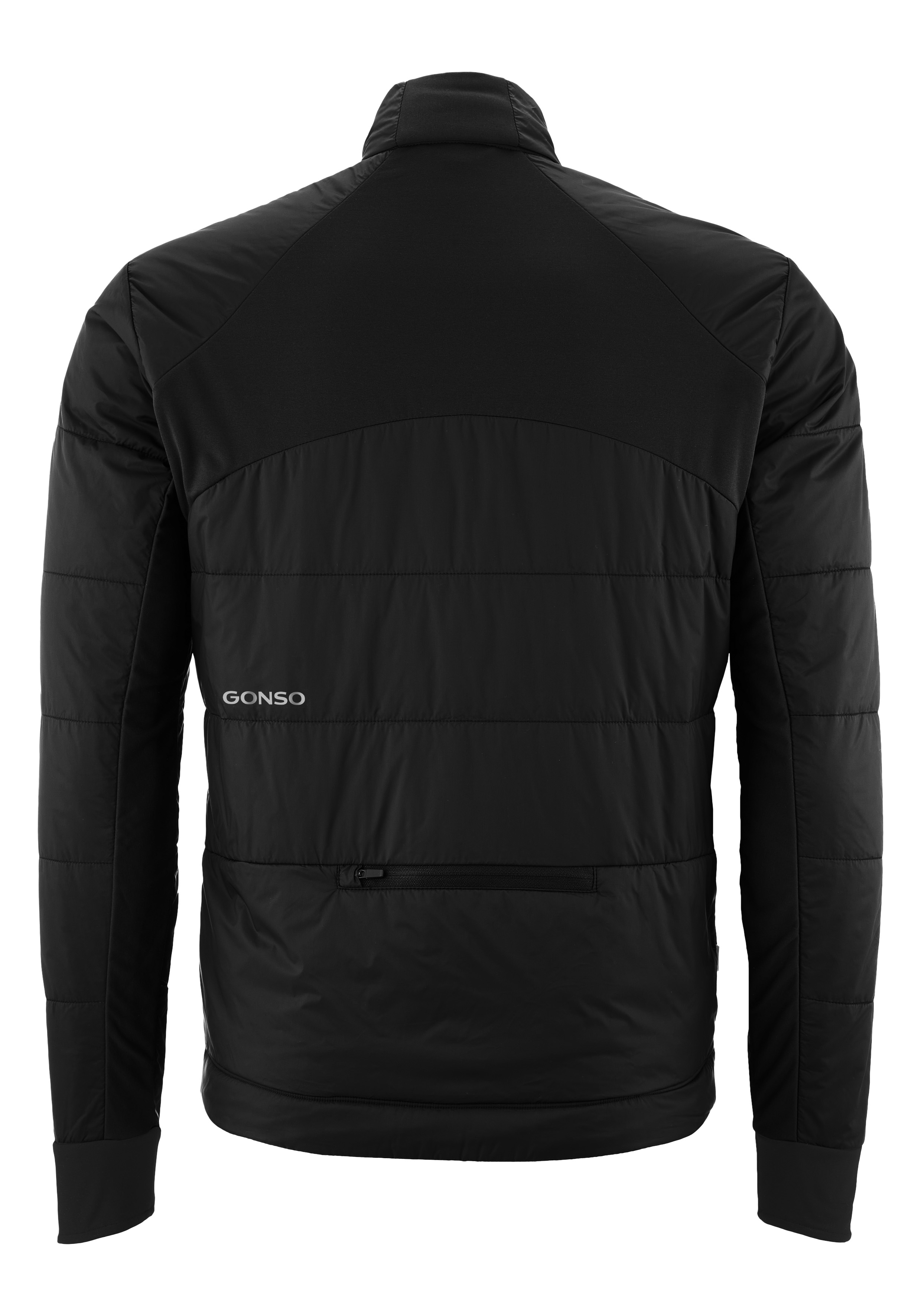 Trail Jacket Primaloft M Jacke, Daunenjacke, Schwarz, Langarm, Rückentasche