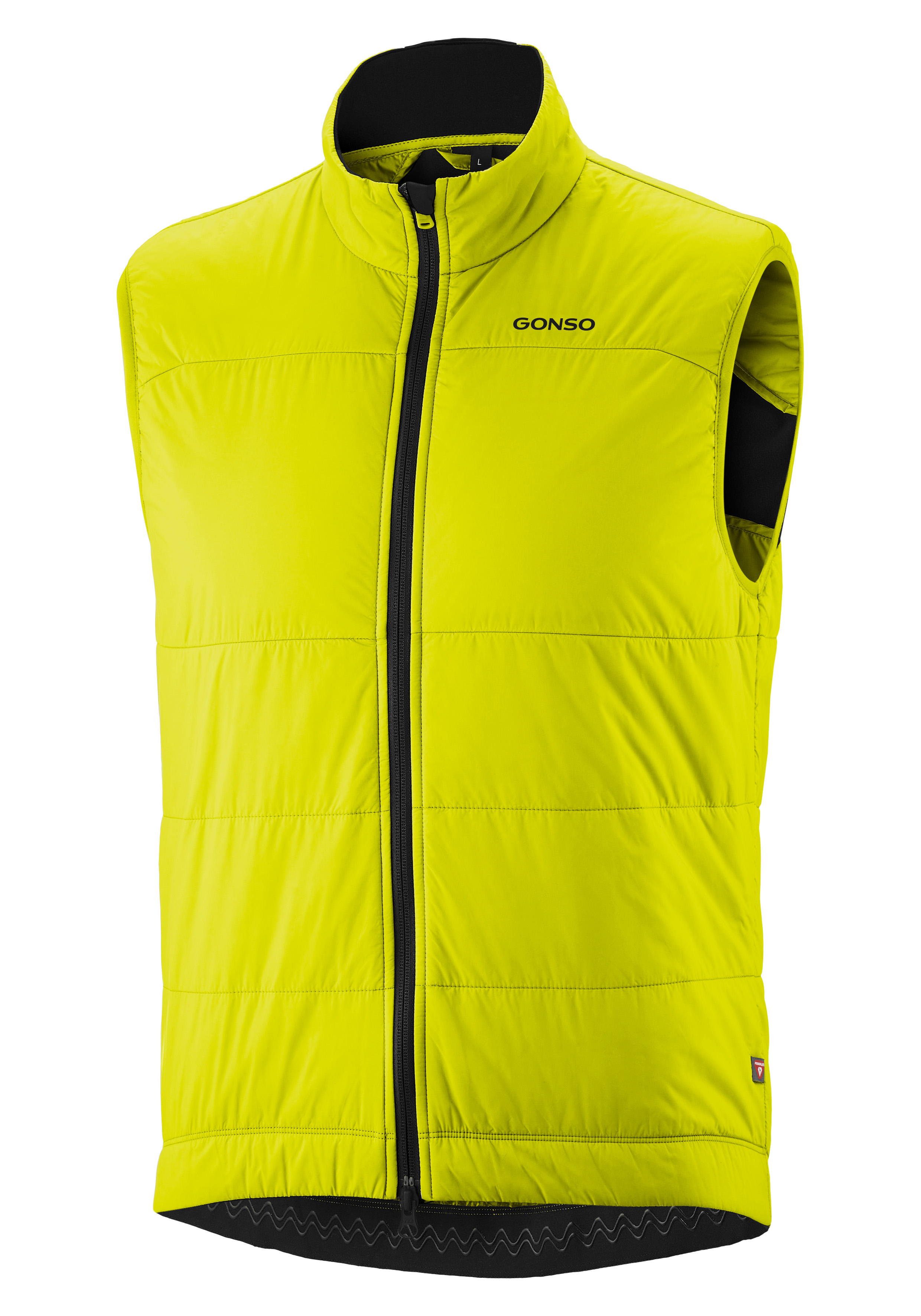 Trail Vest Primaloft M Gilet, Damen, Reißverschluss, Puffer, Neon-Lime